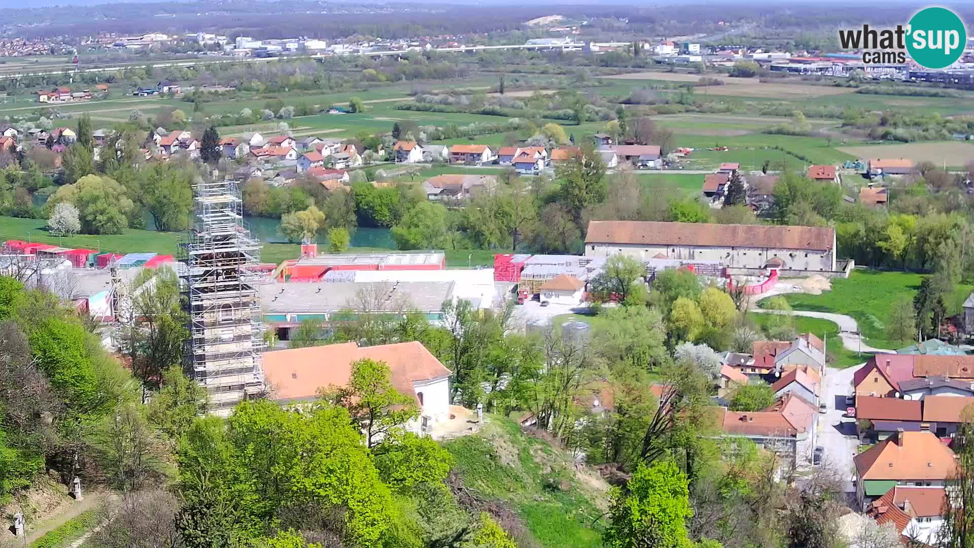 Webcam Karlovac Dubovac Castle – Live View of Karlovac’s Historic Landmark