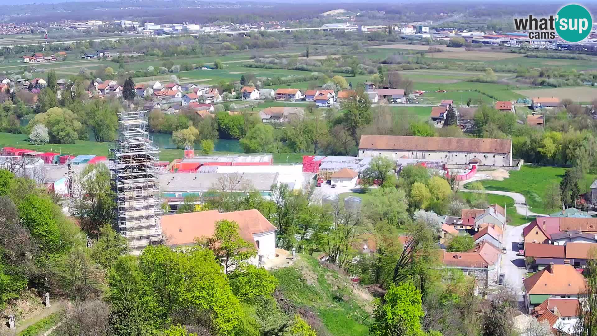 Webcam Castillo Dubovac Karlovac – Vista en directo del histórico castillo