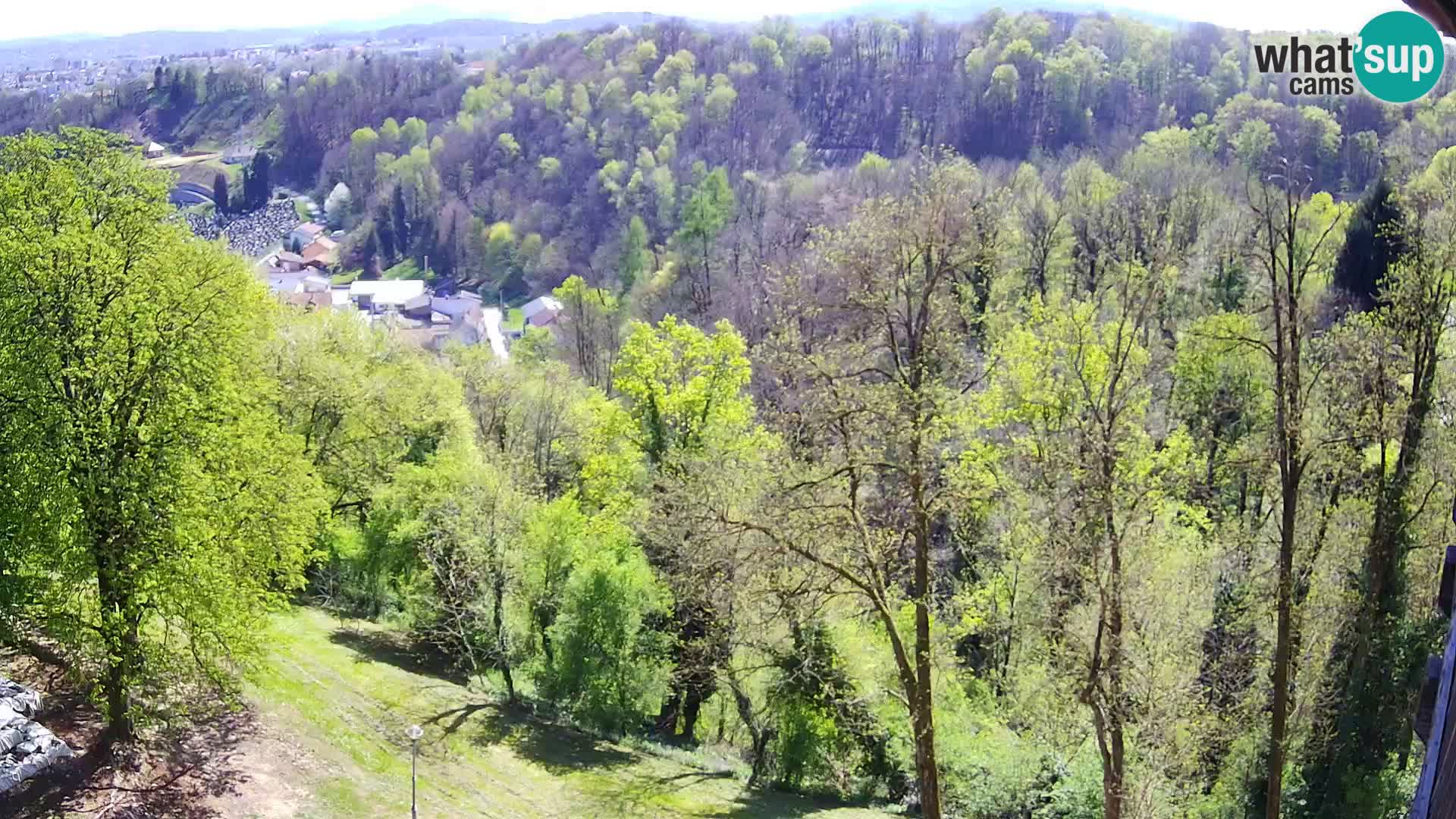 Webcam Karlovac Château Dubovac – Vue en direct de ce monument historique