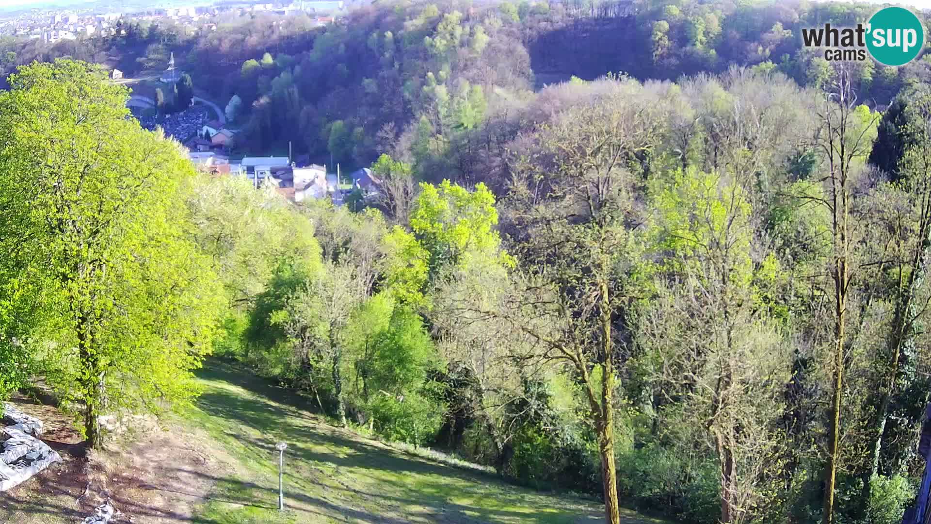Webcam Karlovac Château Dubovac – Vue en direct de ce monument historique