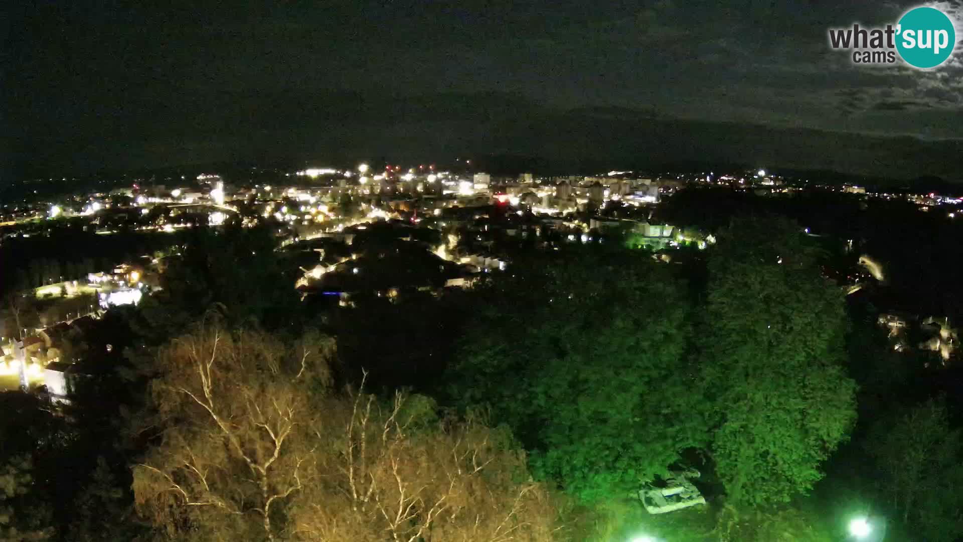 Webcam Karlovac Château Dubovac – Vue en direct de ce monument historique