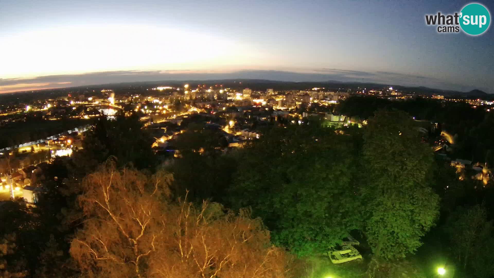 Webcam Karlovac Dubovac Castle – Live View of Karlovac’s Historic Landmark