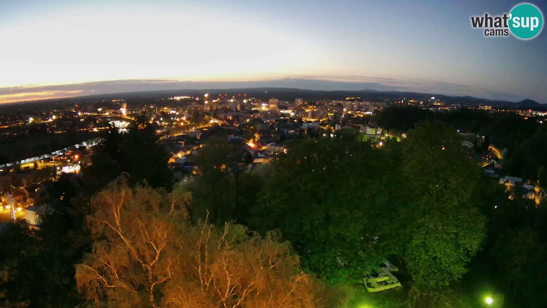 Webcam Karlovac Château Dubovac – Vue en direct de ce monument historique