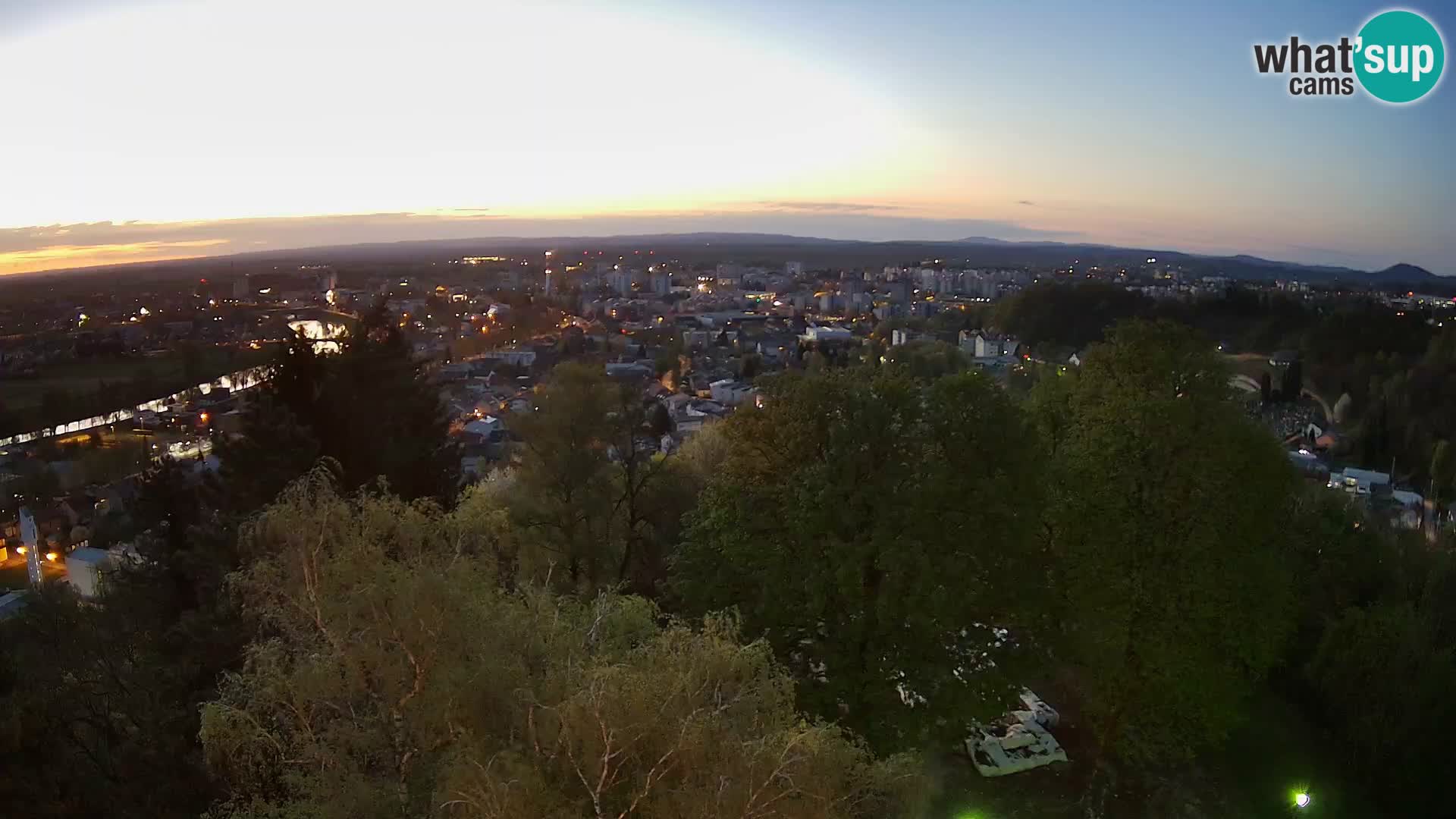 Webcam Karlovac Château Dubovac – Vue en direct de ce monument historique