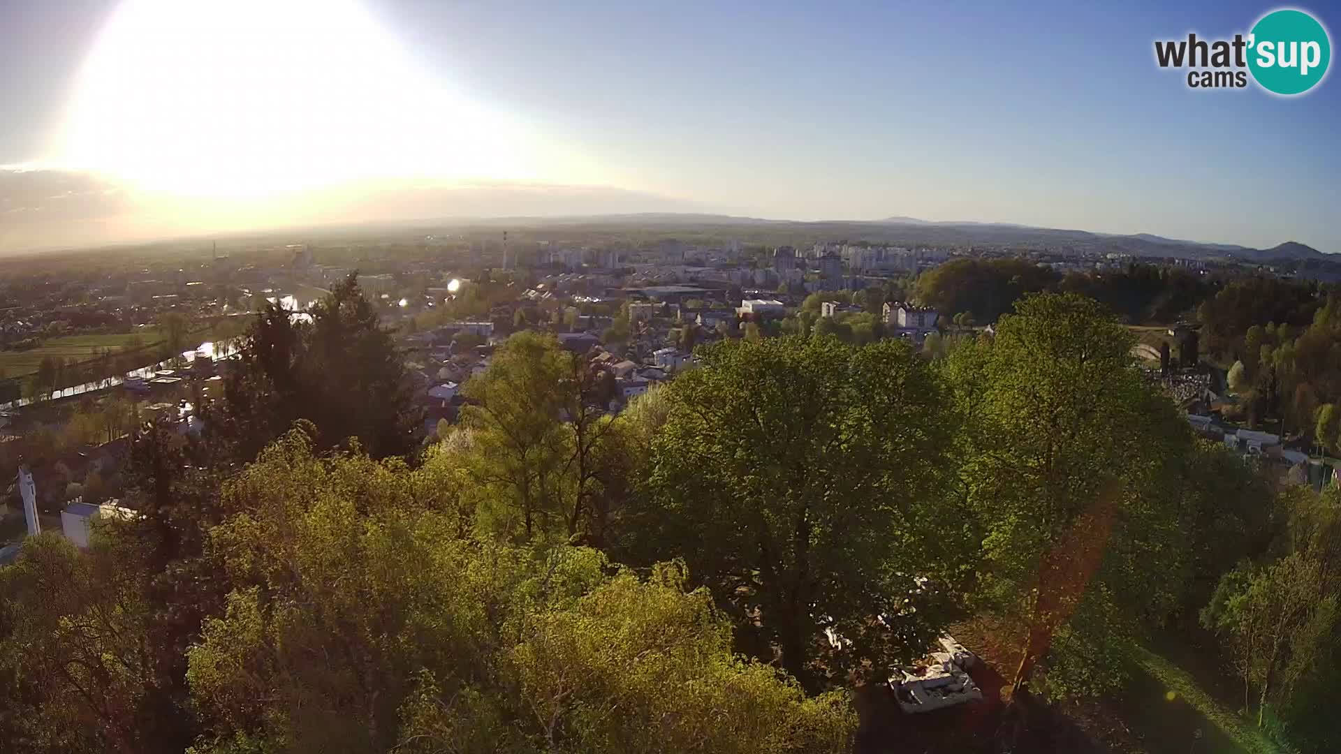 Webcam Castillo Dubovac Karlovac – Vista en directo del histórico castillo