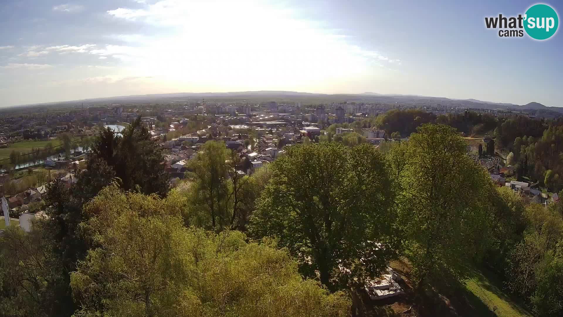 Webcam Karlovac Château Dubovac – Vue en direct de ce monument historique