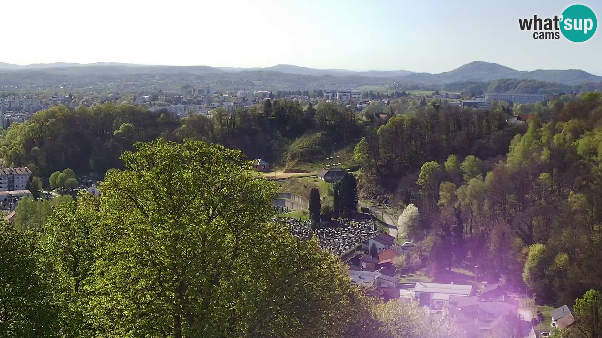 Web kamera Karlovac – Dvorac Dubovac uživo