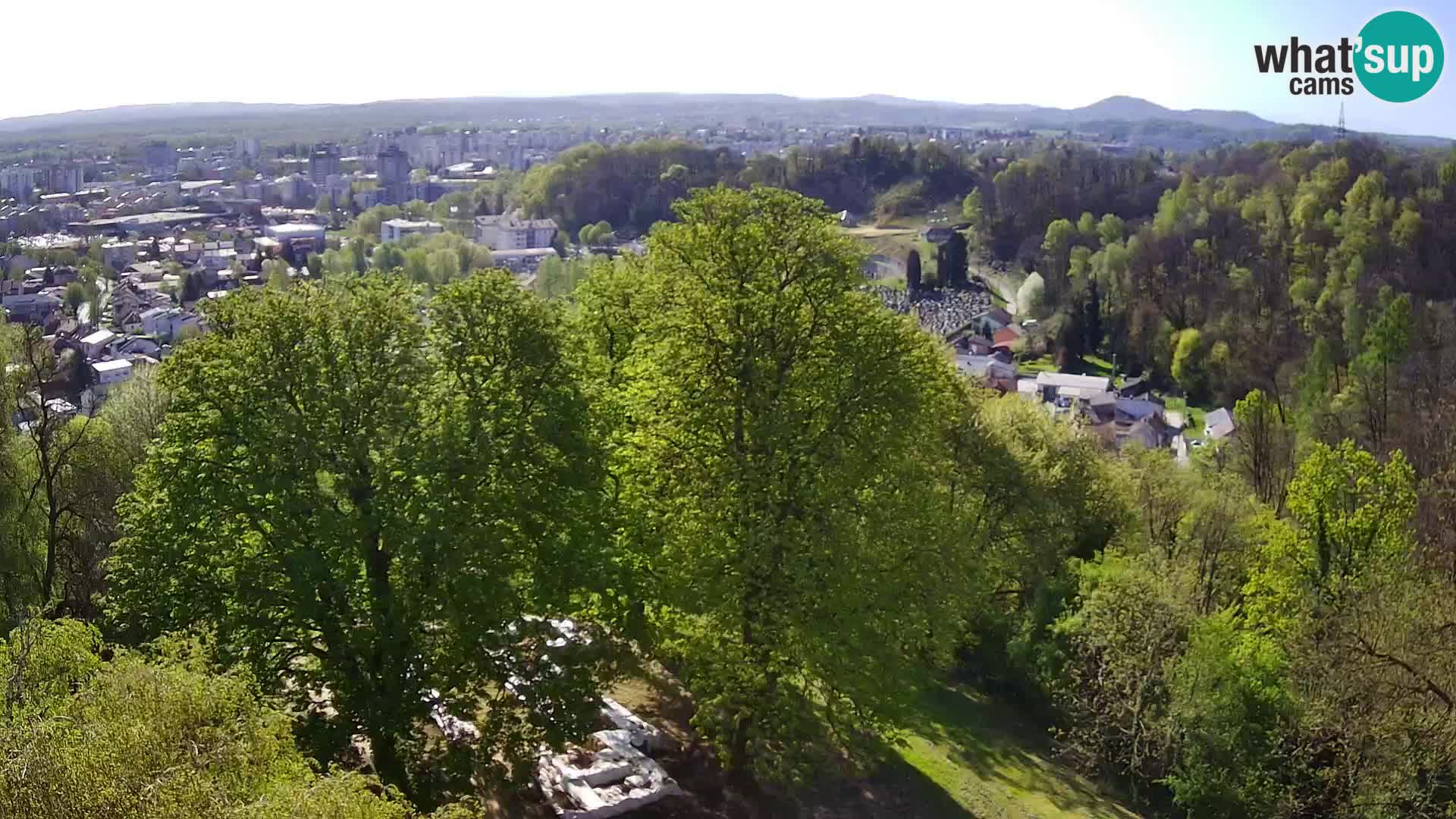 Webcam Castello Dubovac Karlovac – Vista Live sul Castello Storico