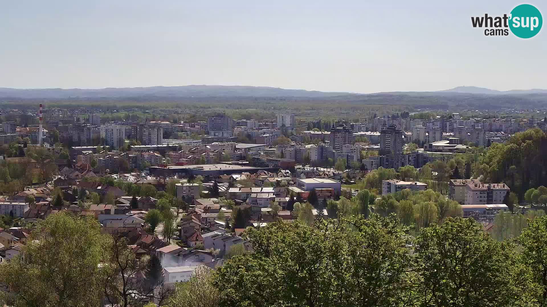 Webcam Karlovac Château Dubovac – Vue en direct de ce monument historique