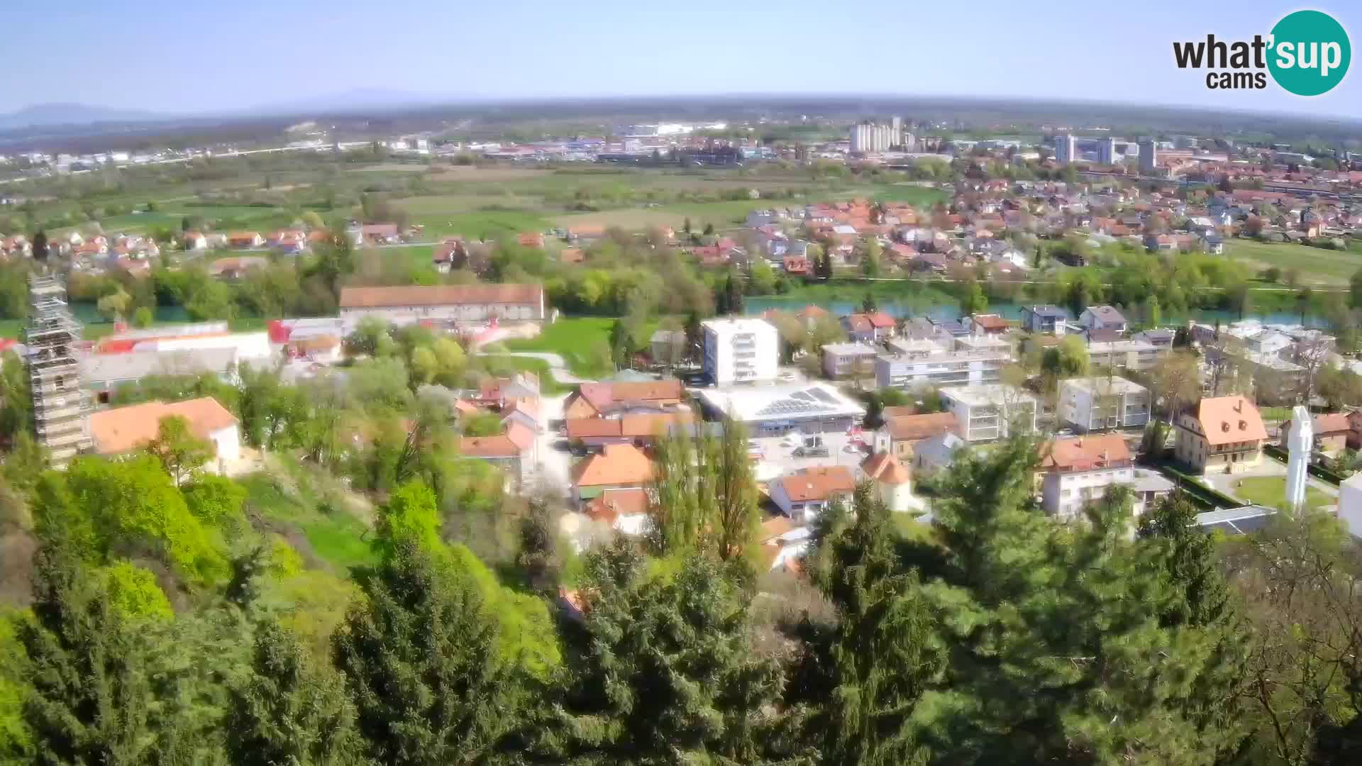 Webcam Castello Dubovac Karlovac – Vista Live sul Castello Storico