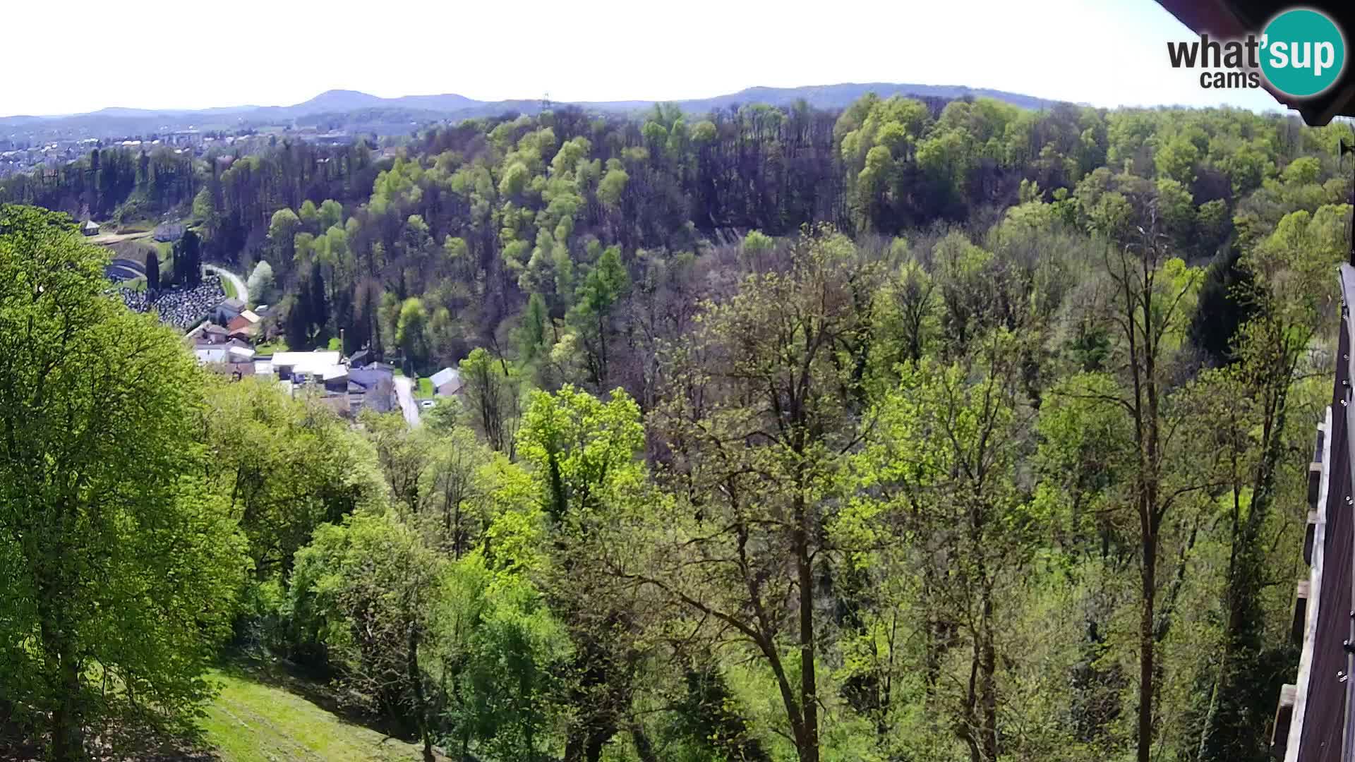 Webcam Castello Dubovac Karlovac – Vista Live sul Castello Storico