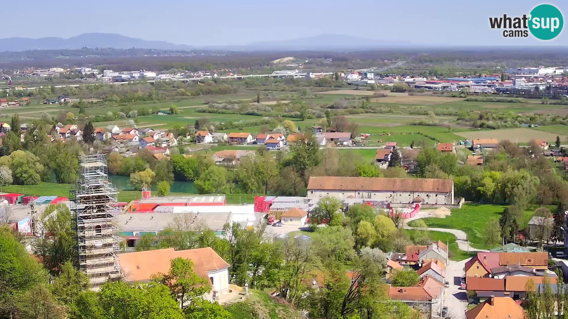 Webcam Castello Dubovac Karlovac – Vista Live sul Castello Storico