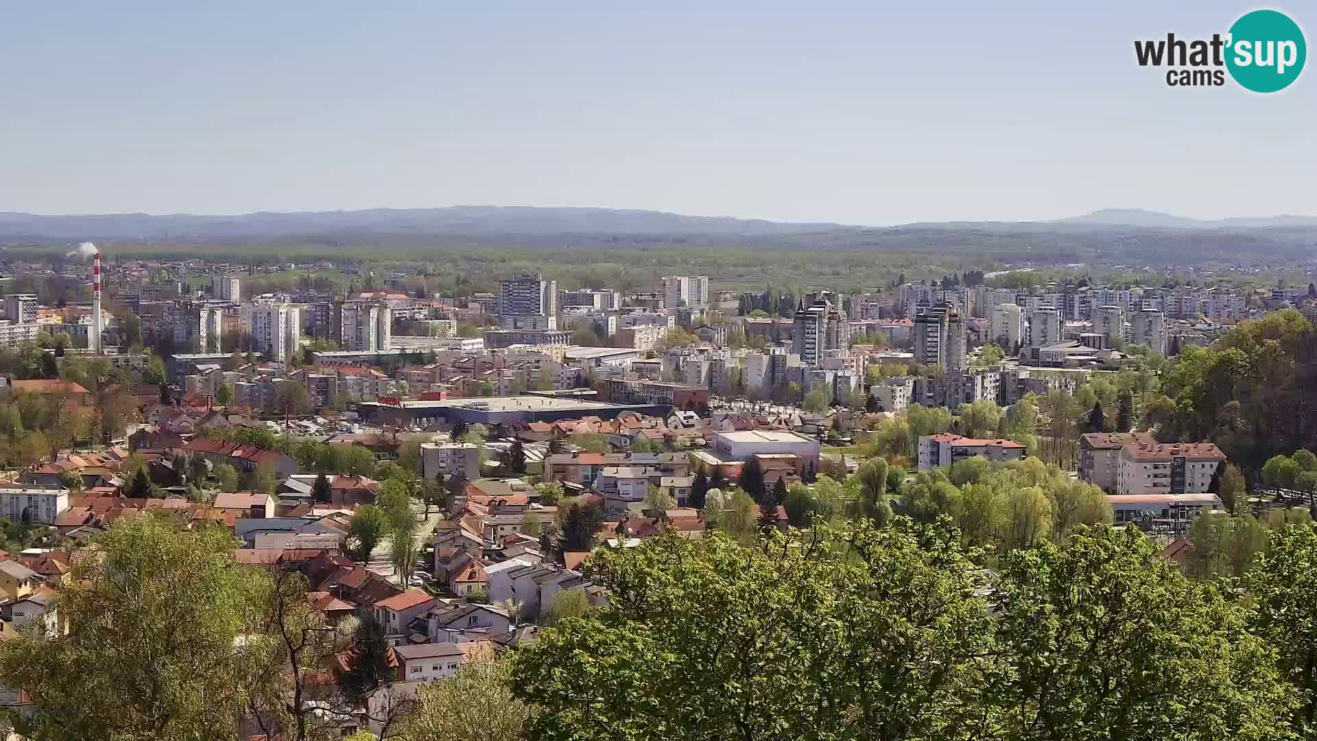 Web kamera Karlovac – Dvorac Dubovac uživo