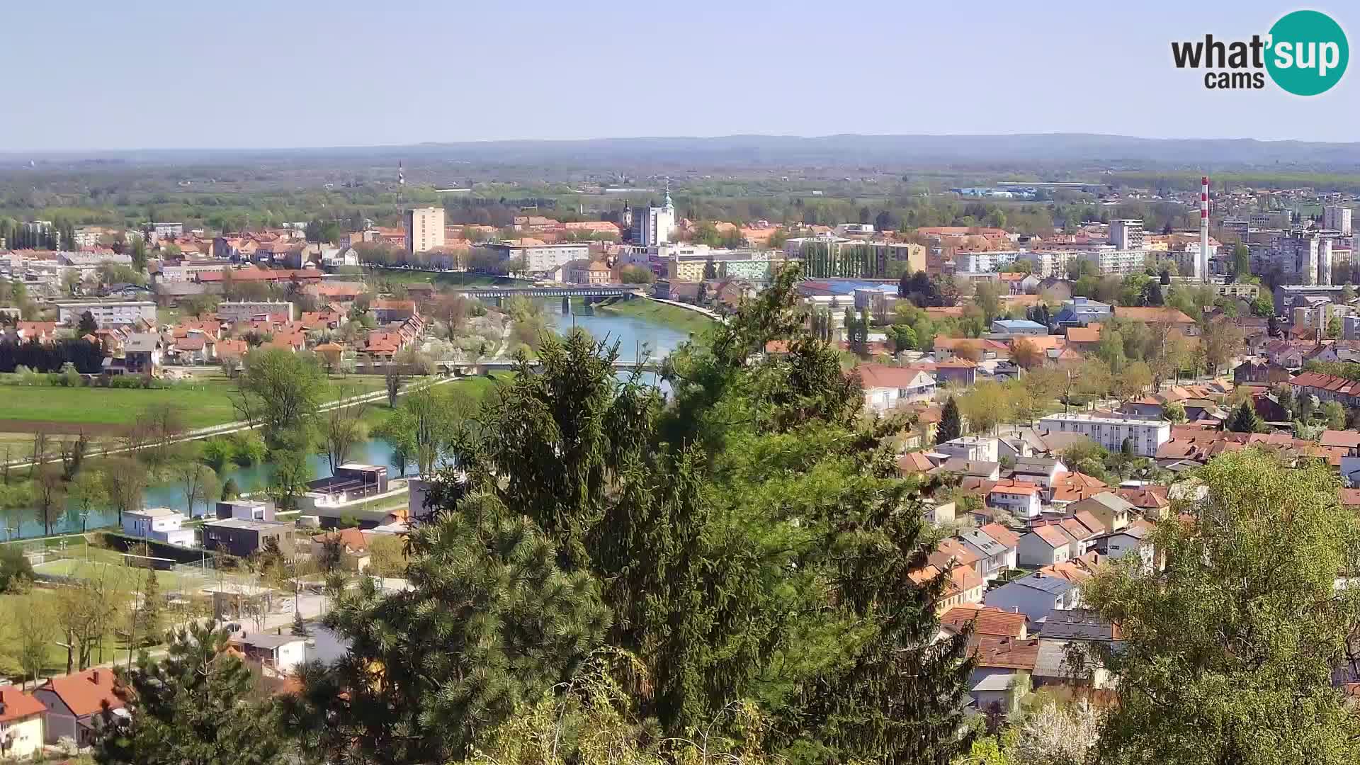 Web kamera Karlovac – Dvorac Dubovac uživo