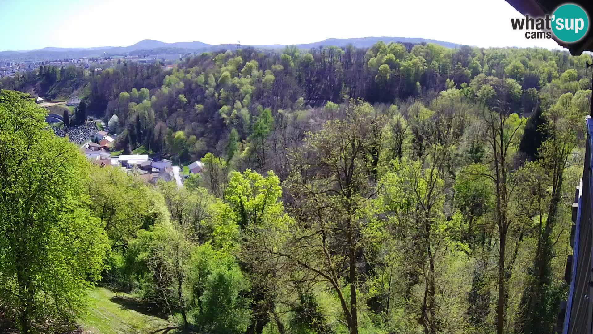 Webcam Castello Dubovac Karlovac – Vista Live sul Castello Storico