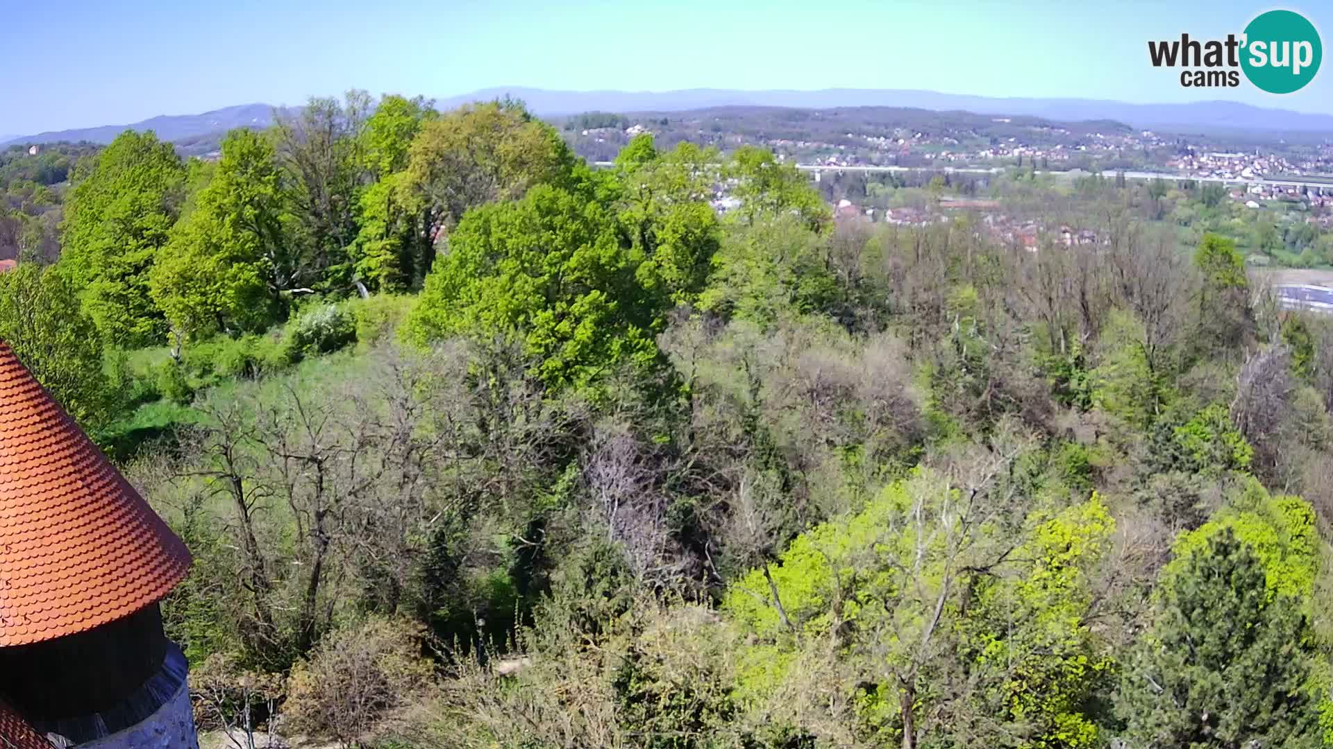 Webcam Karlovac Château Dubovac – Vue en direct de ce monument historique