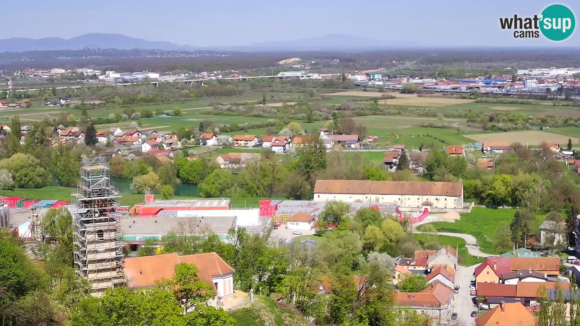Webcam Karlovac Dubovac Castle – Live View of Karlovac’s Historic Landmark