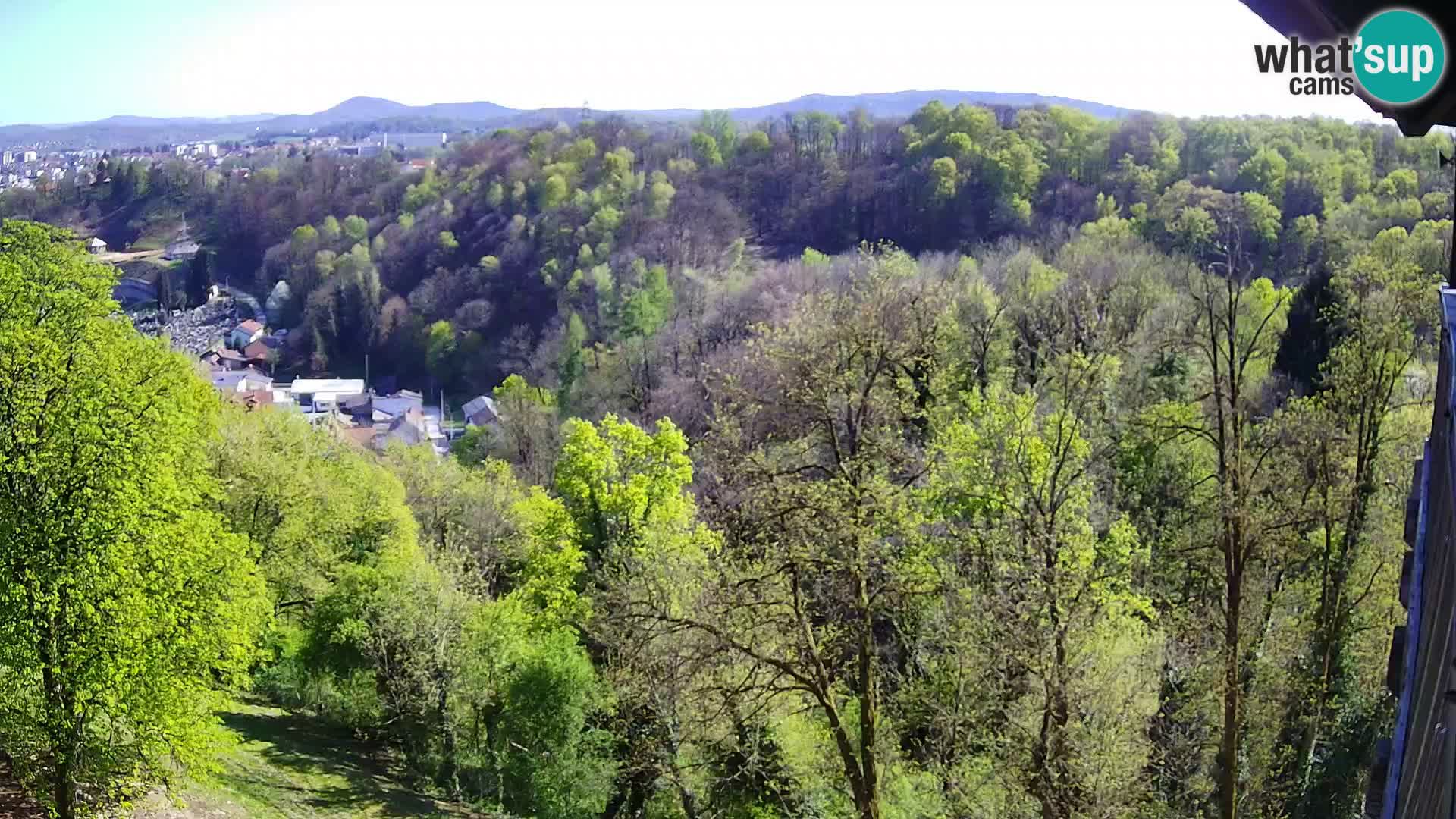 Webcam Karlovac Dubovac Castle – Live View of Karlovac’s Historic Landmark