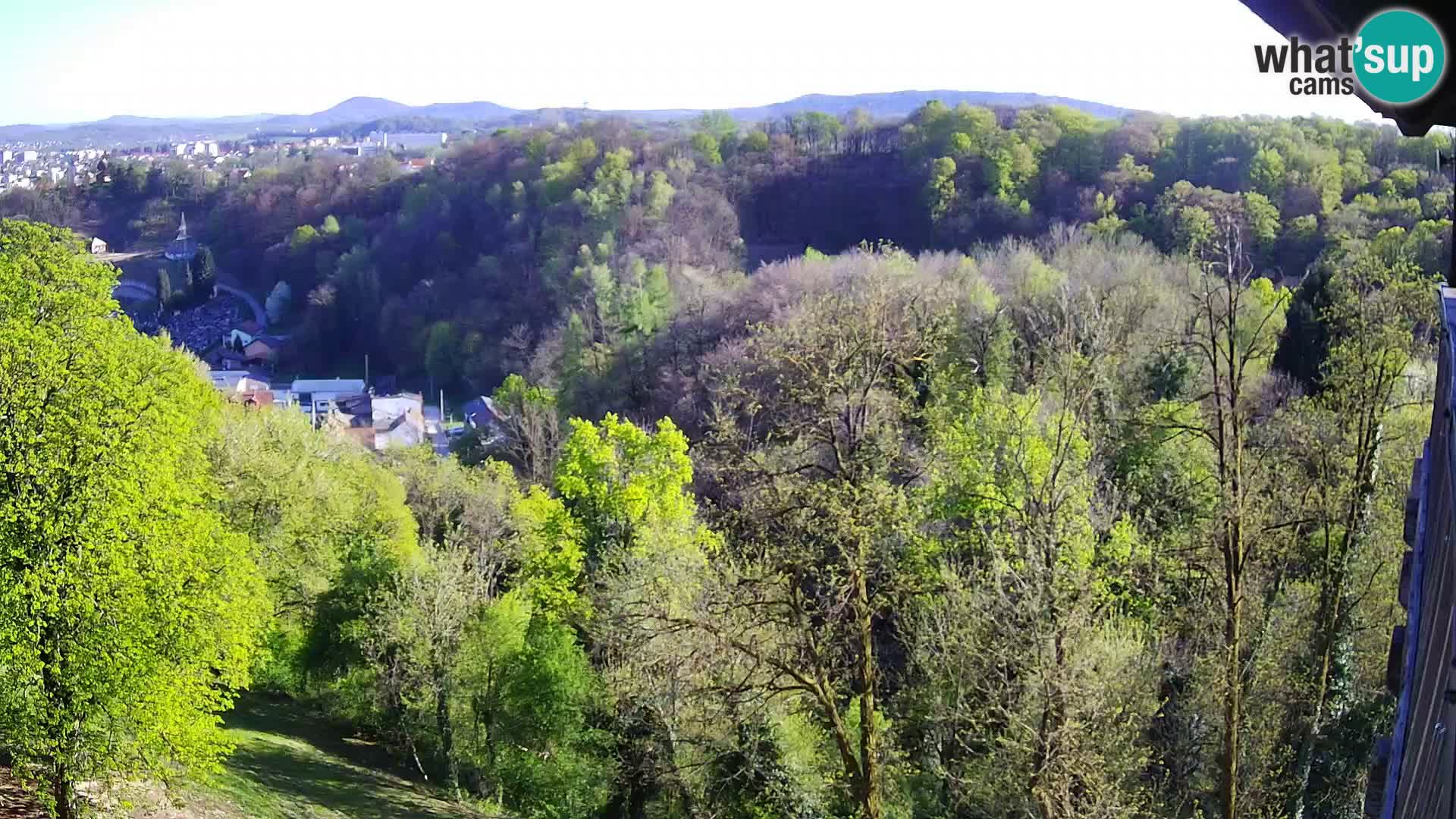 Webcam Karlstadt Burg Dubovac – Liveblick auf das historische Wahrzeichen