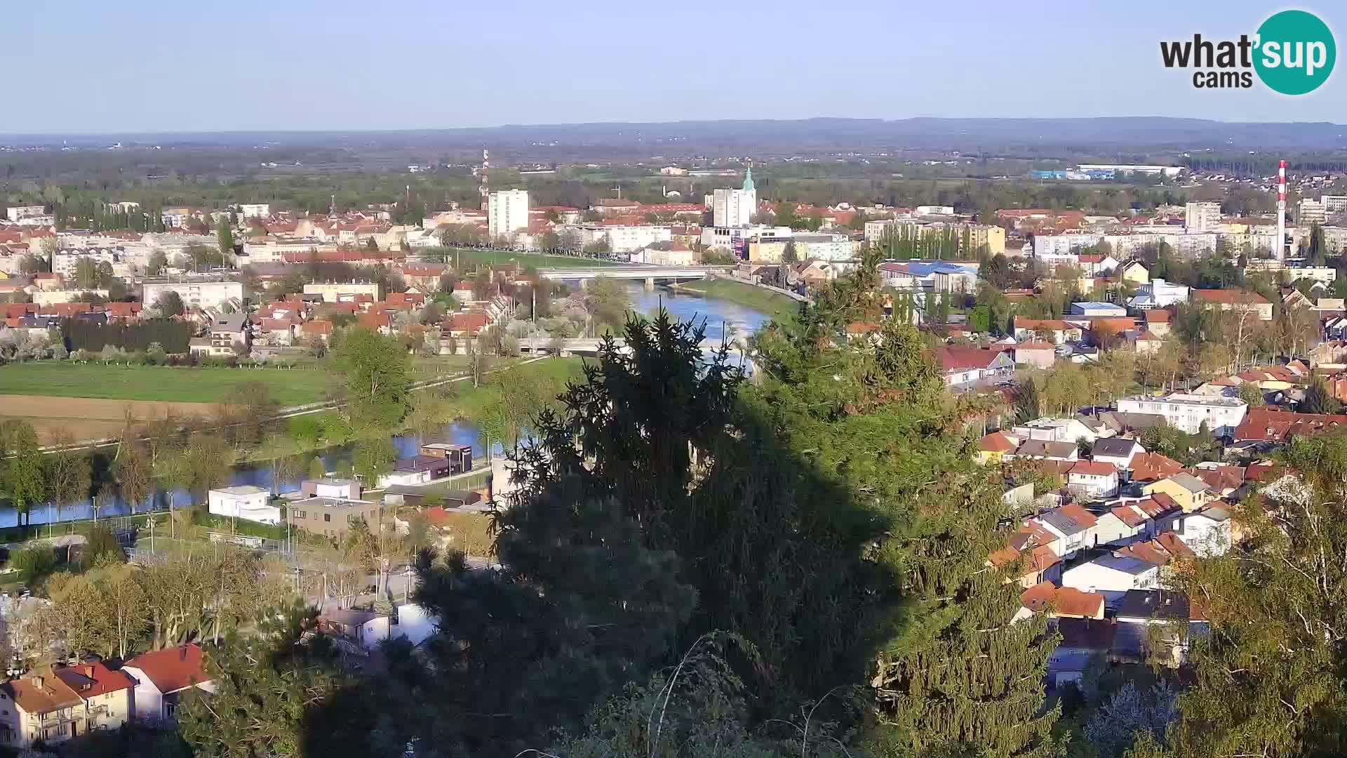 Webcam Karlovac Dubovac Castle – Live View of Karlovac’s Historic Landmark