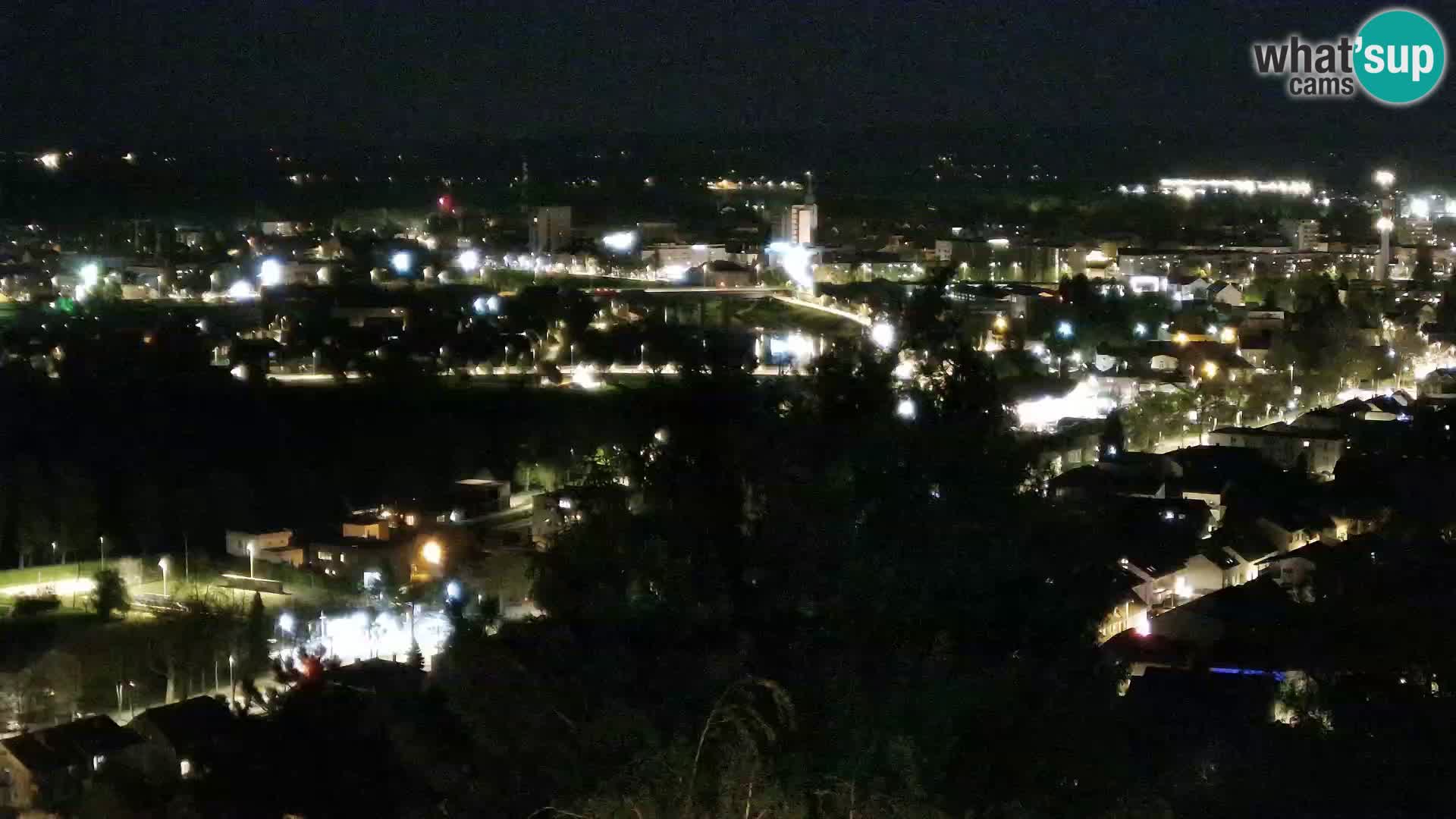 Web kamera Karlovac – Dvorac Dubovac uživo