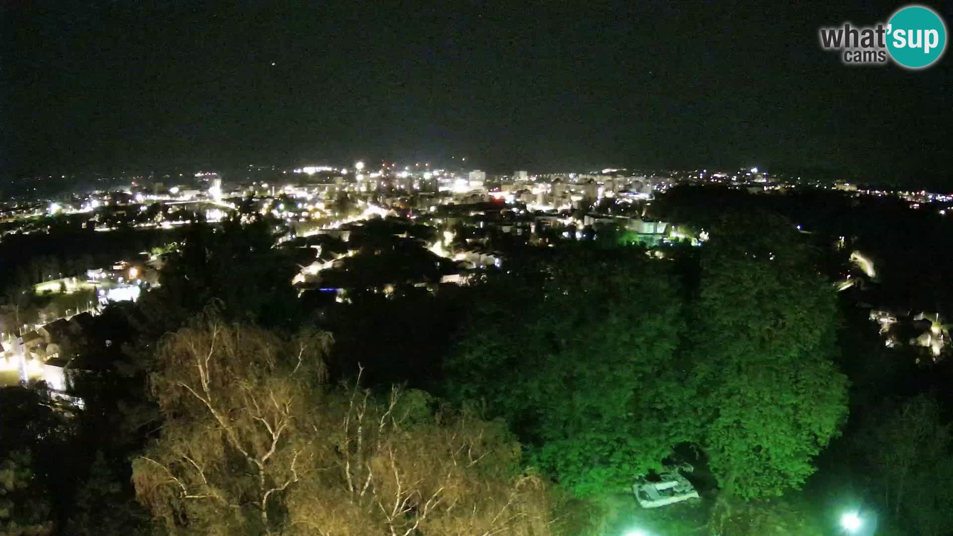 Web kamera Karlovac – Dvorac Dubovac uživo