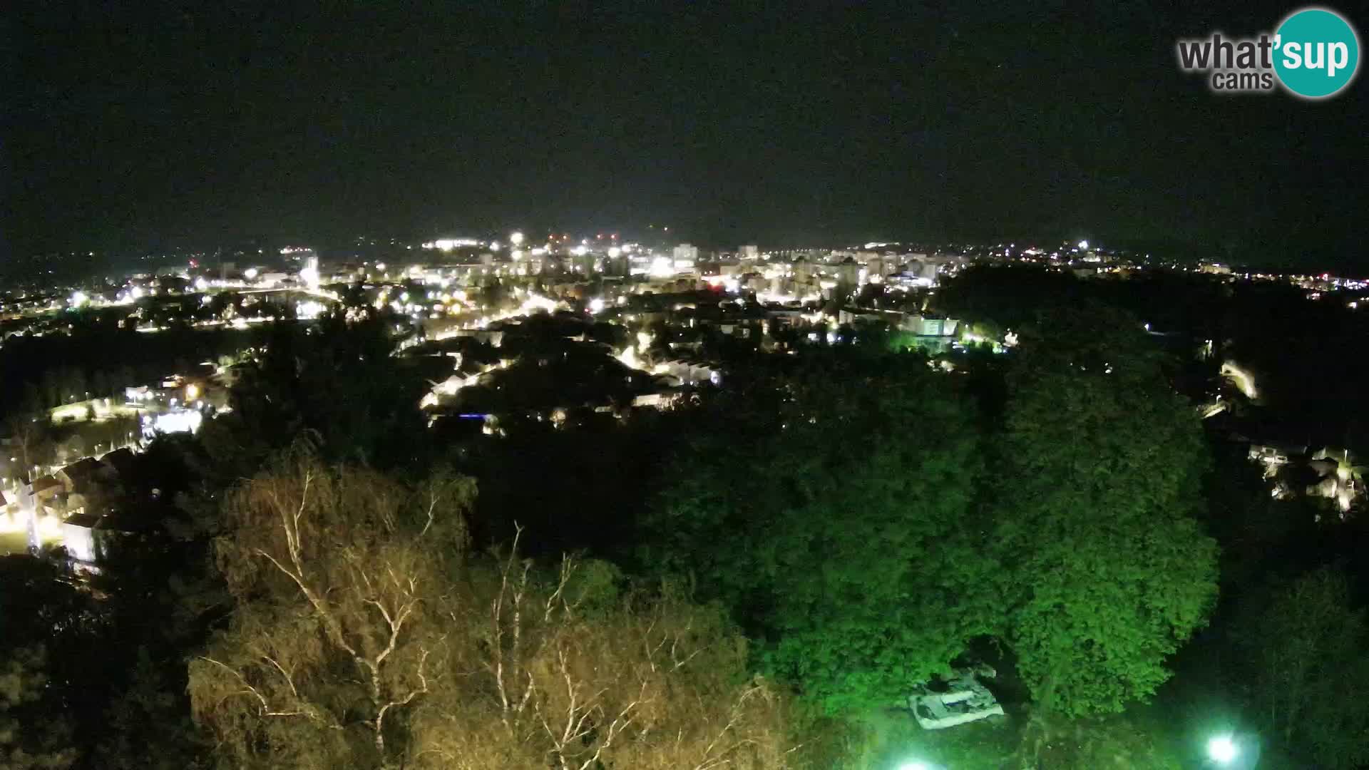 Webcam Karlovac Château Dubovac – Vue en direct de ce monument historique