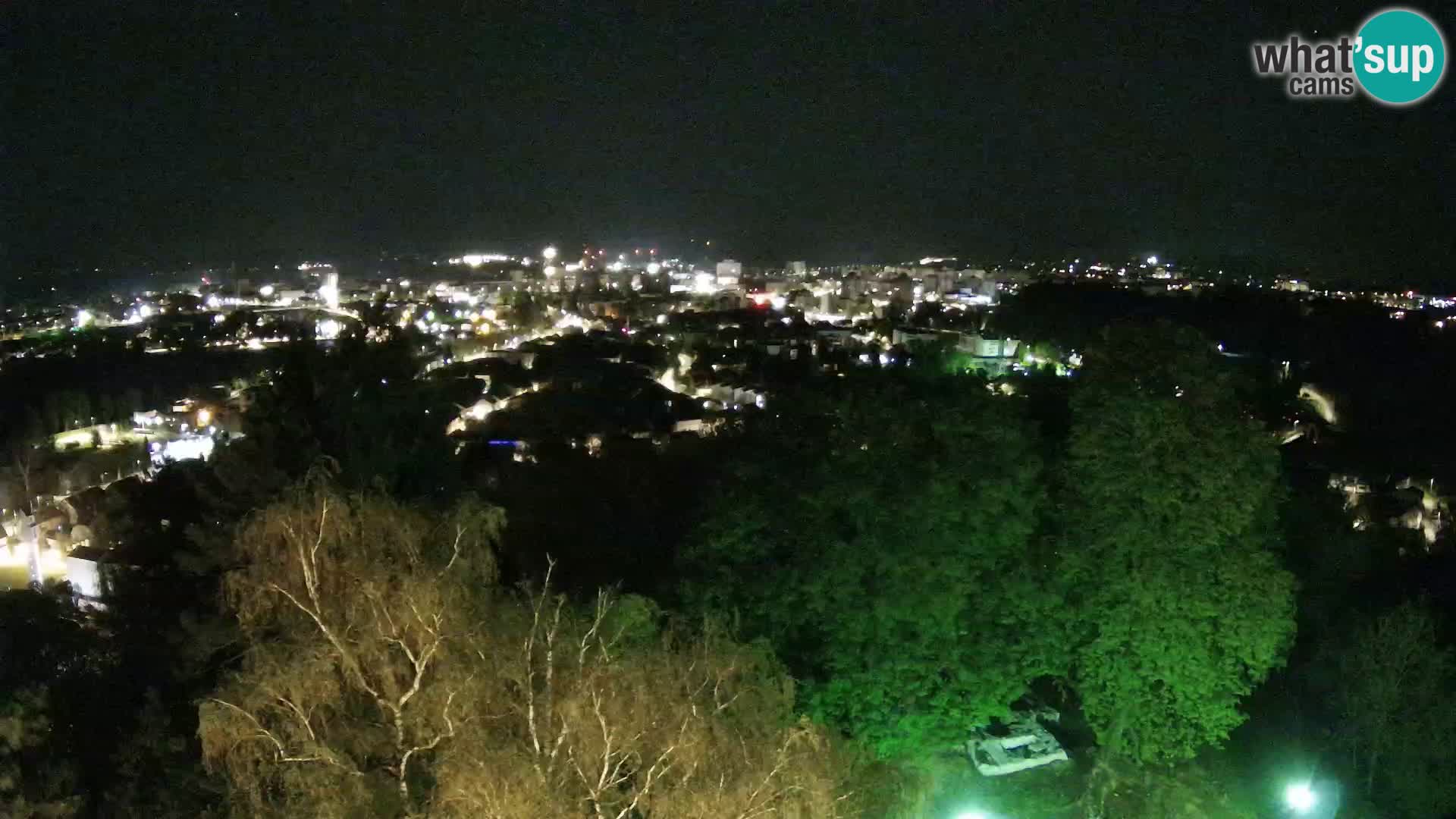 Webcam Karlovac Château Dubovac – Vue en direct de ce monument historique