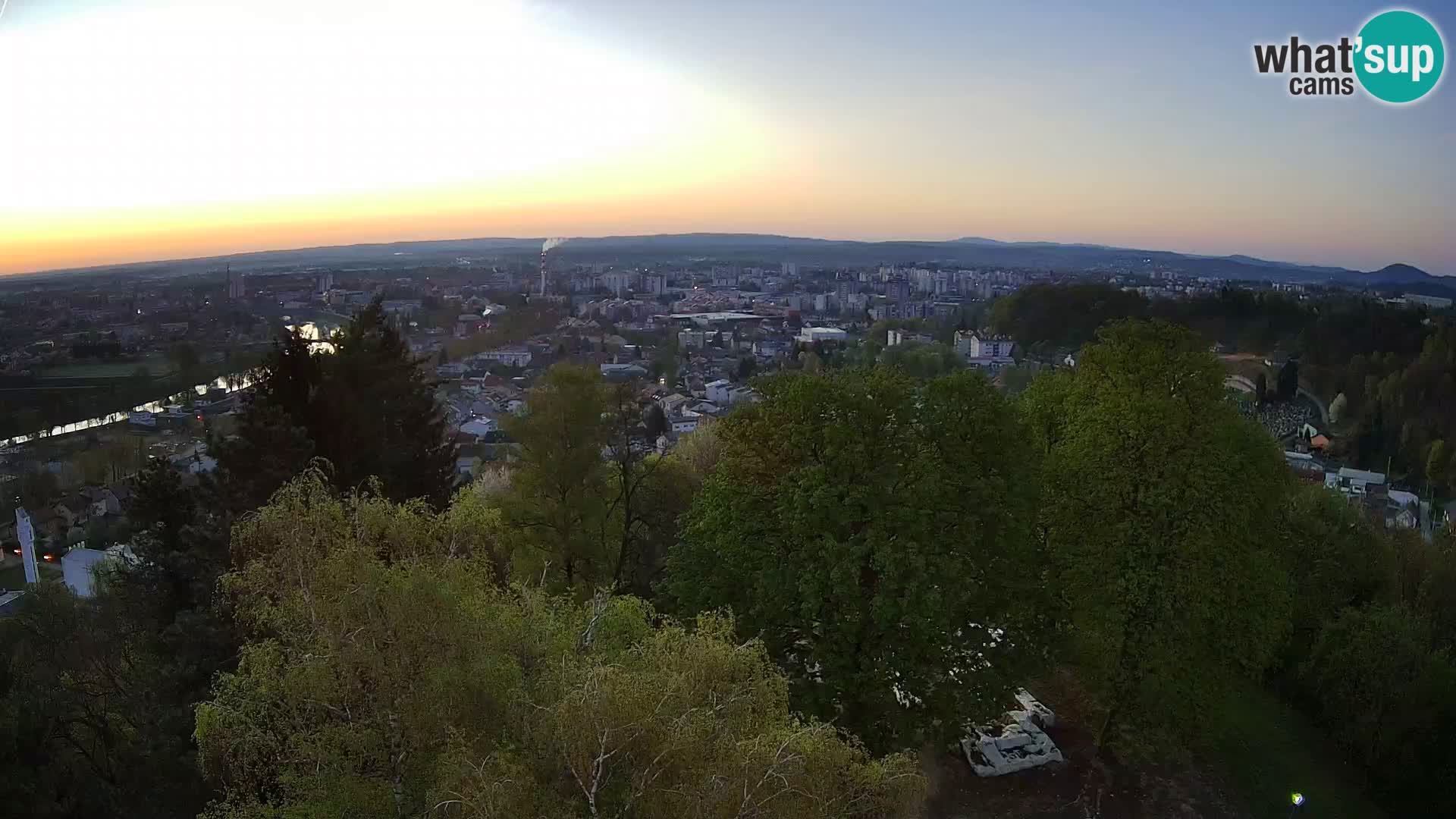 Webcam Karlovac Dubovac Castle – Live View of Karlovac’s Historic Landmark