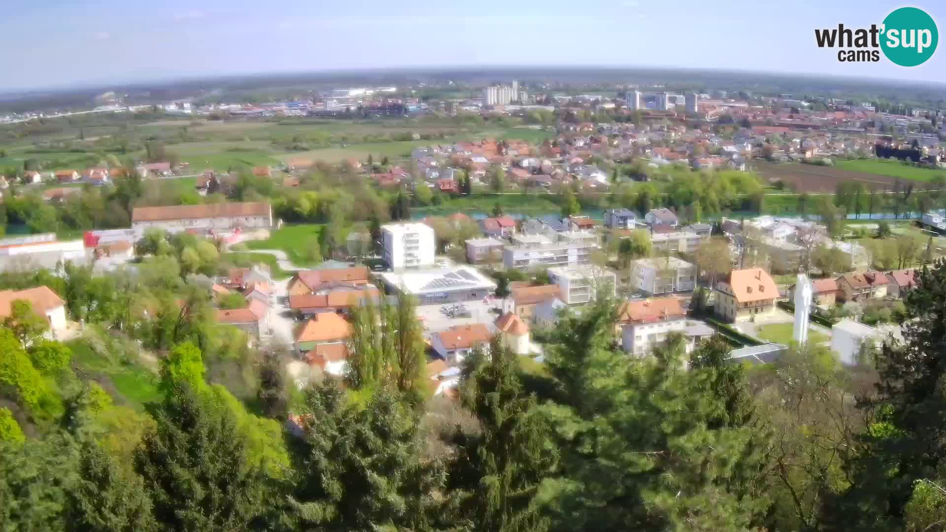 Webcam Castillo Dubovac Karlovac – Vista en directo del histórico castillo