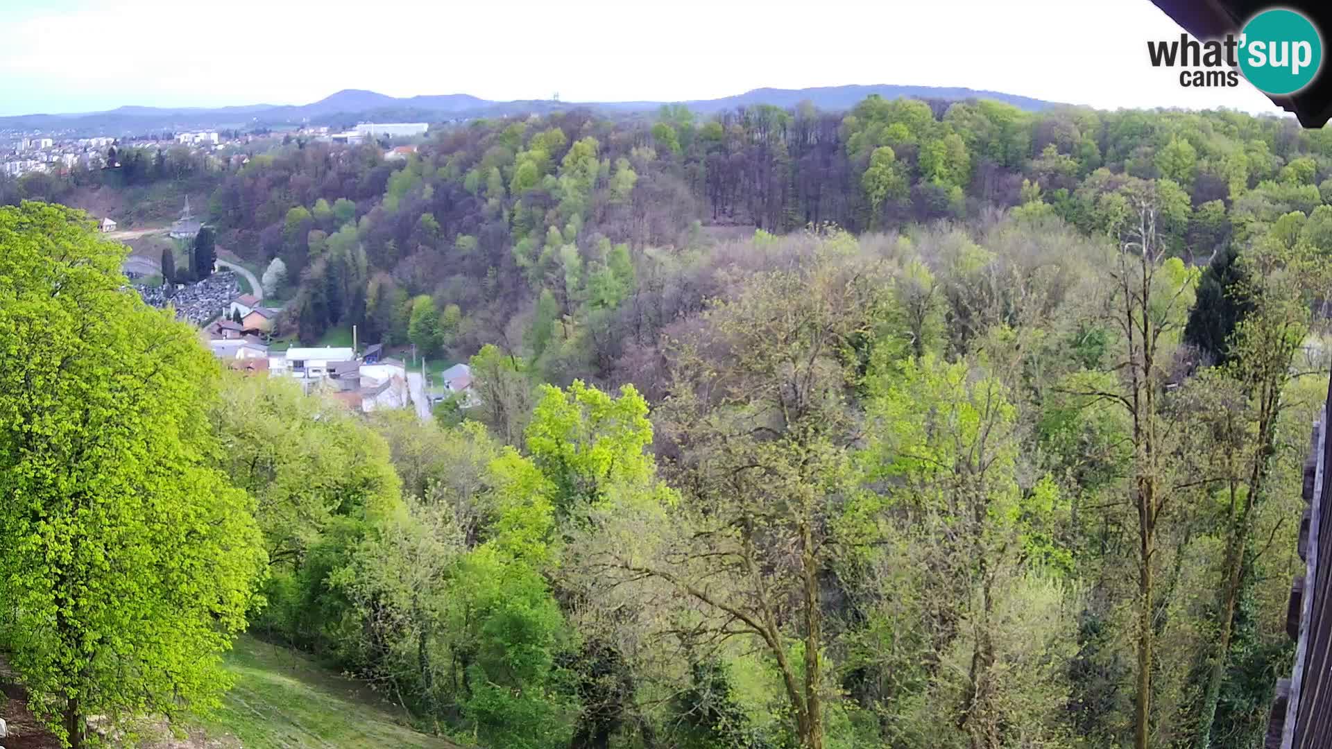 Webcam Castello Dubovac Karlovac – Vista Live sul Castello Storico