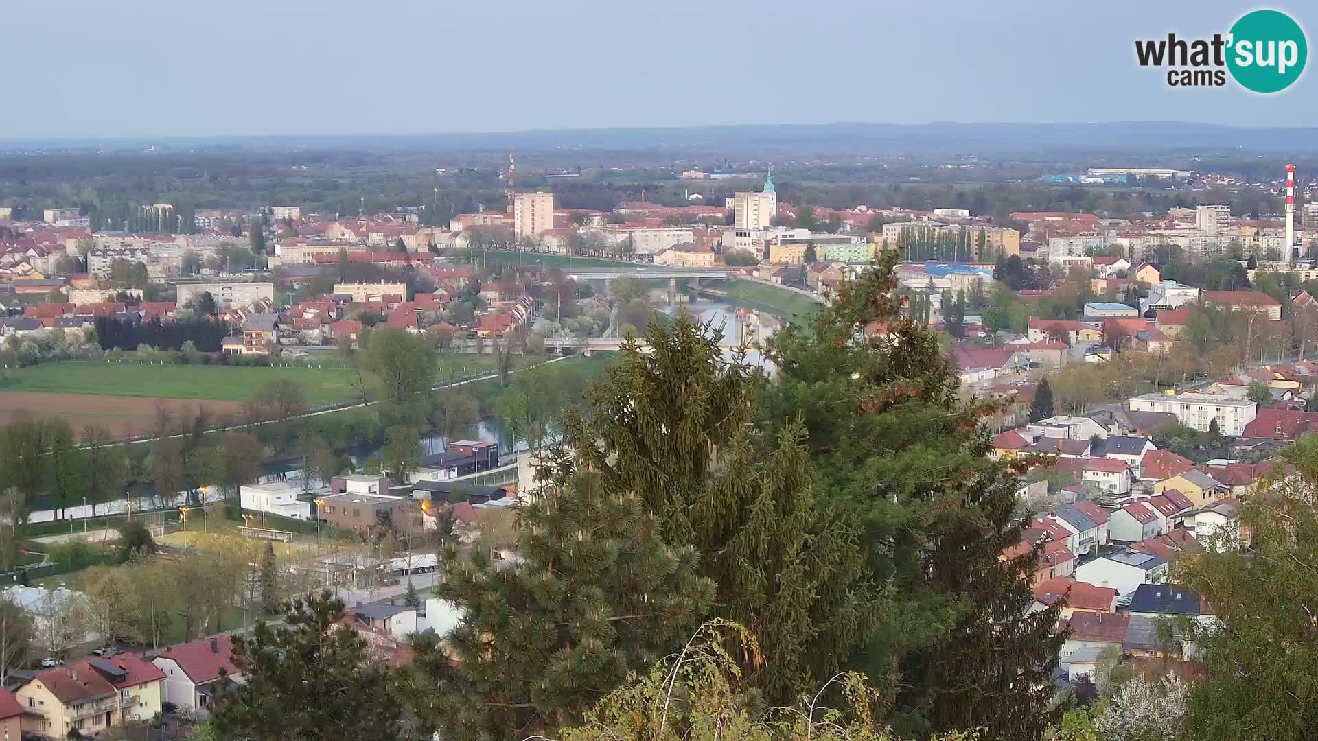 Webcam Karlovac Château Dubovac – Vue en direct de ce monument historique