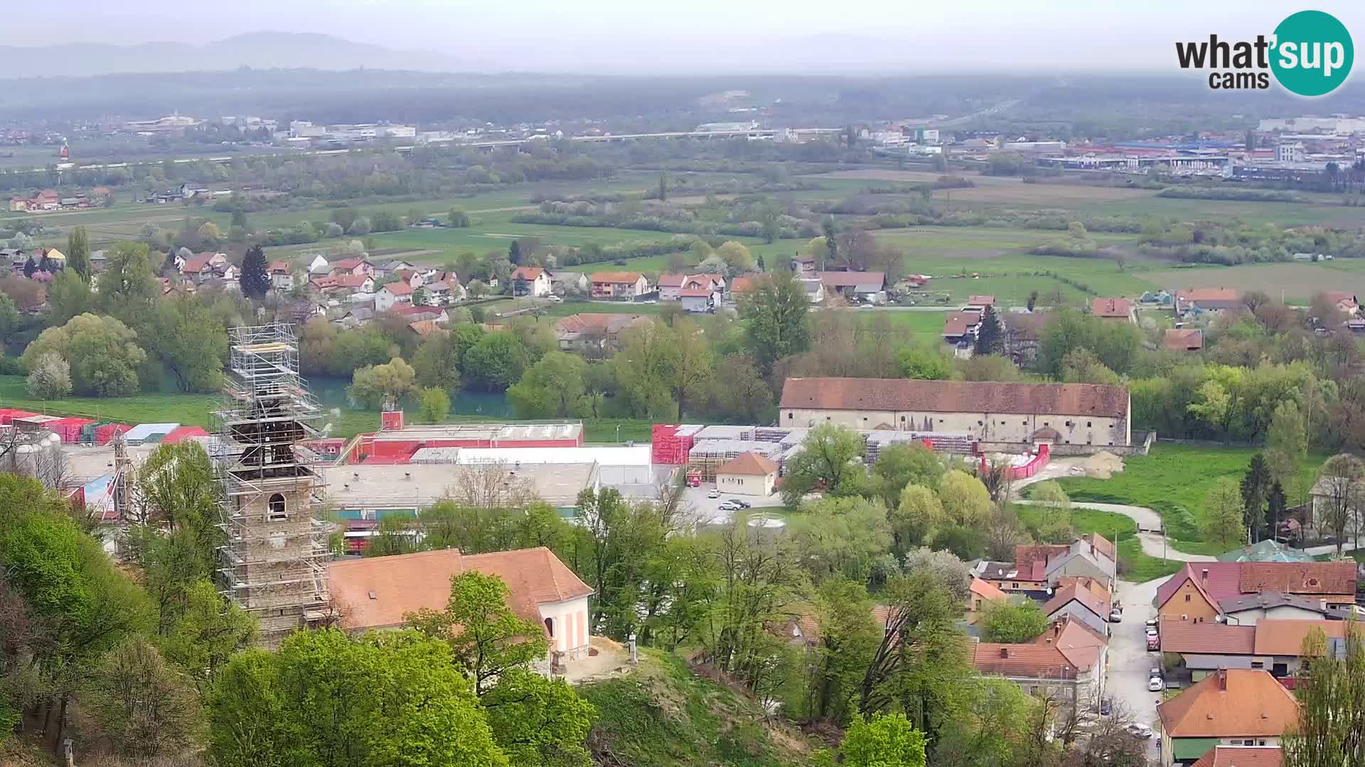 Webcam Karlovac Dubovac Castle – Live View of Karlovac’s Historic Landmark
