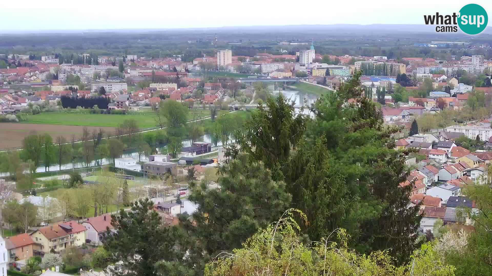 Webcam Karlovac Château Dubovac – Vue en direct de ce monument historique