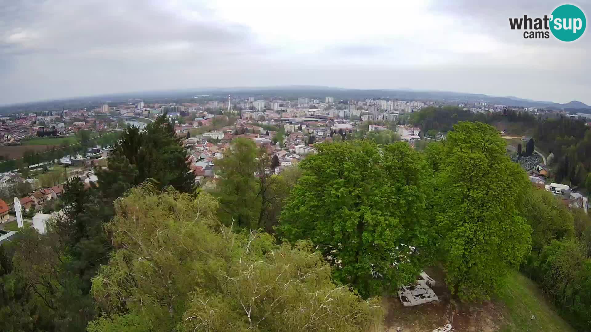 Webcam Castillo Dubovac Karlovac – Vista en directo del histórico castillo