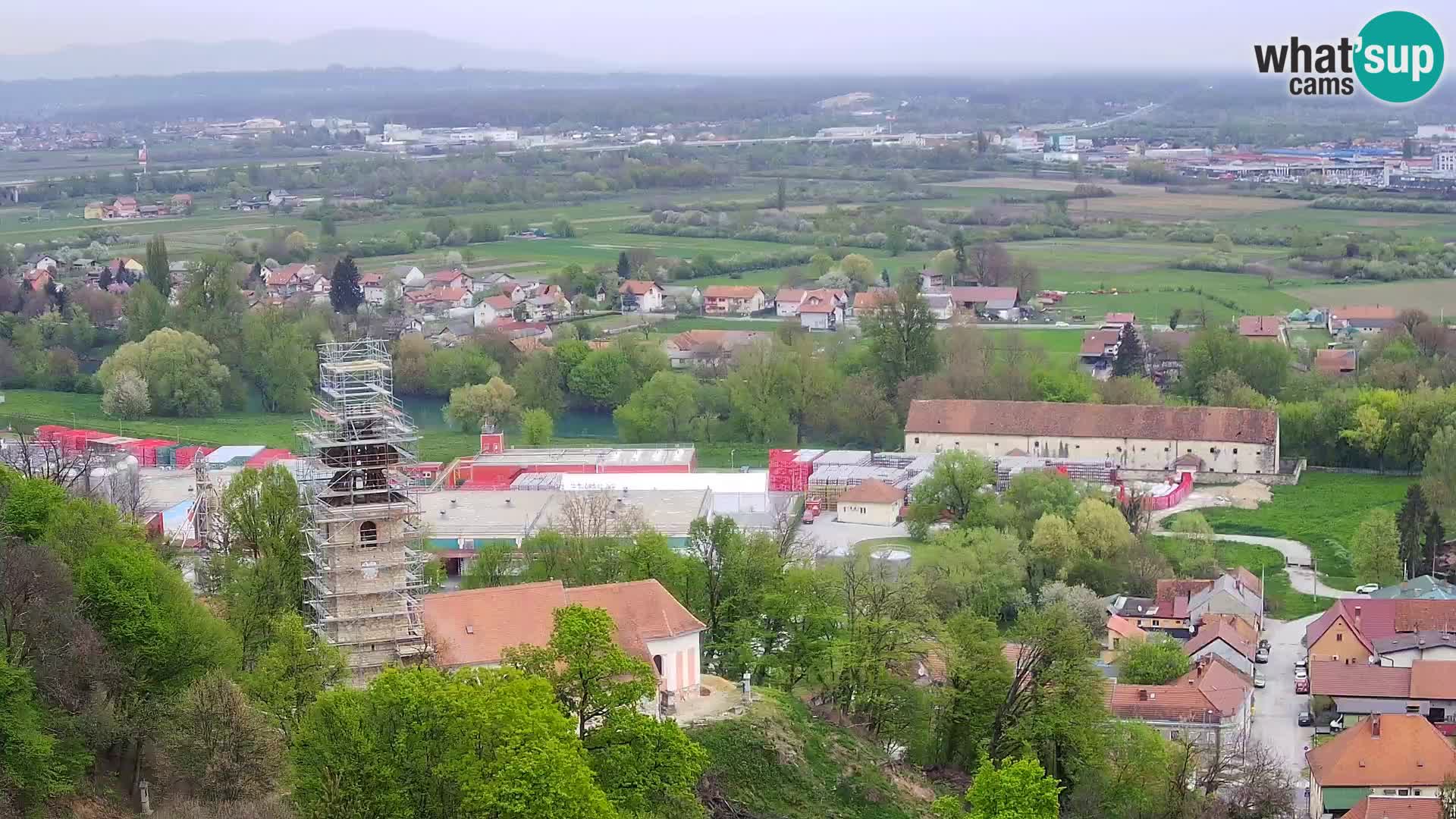 Webcam Karlovac Dubovac Castle – Live View of Karlovac’s Historic Landmark