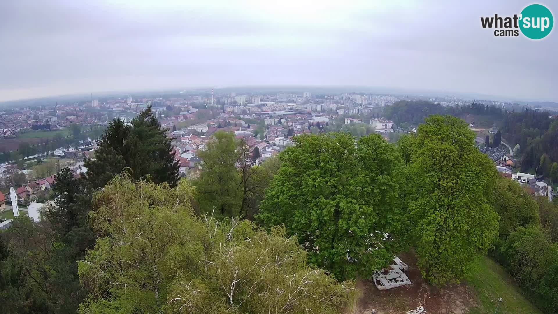 Webcam Karlovac Dubovac Castle – Live View of Karlovac’s Historic Landmark