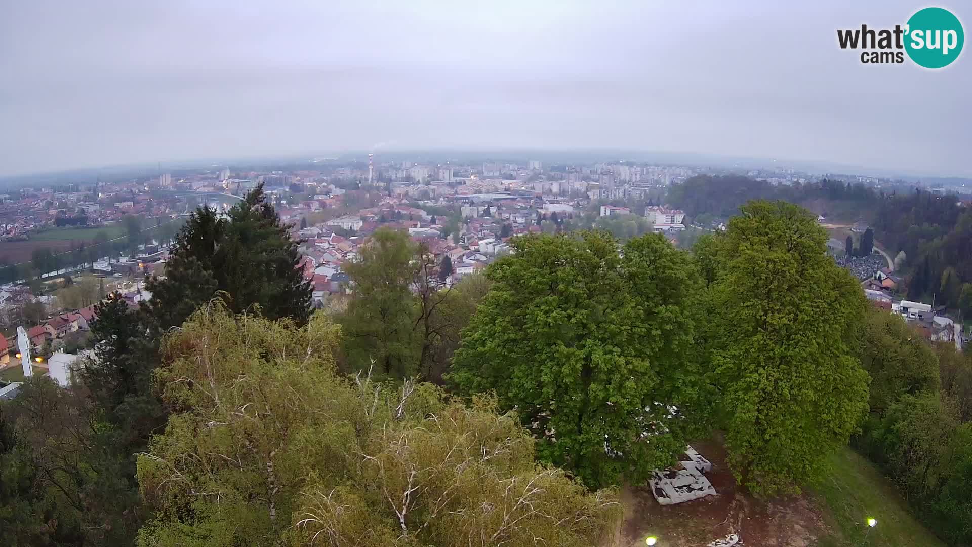 Webcam Karlovac Dubovac Castle – Live View of Karlovac’s Historic Landmark