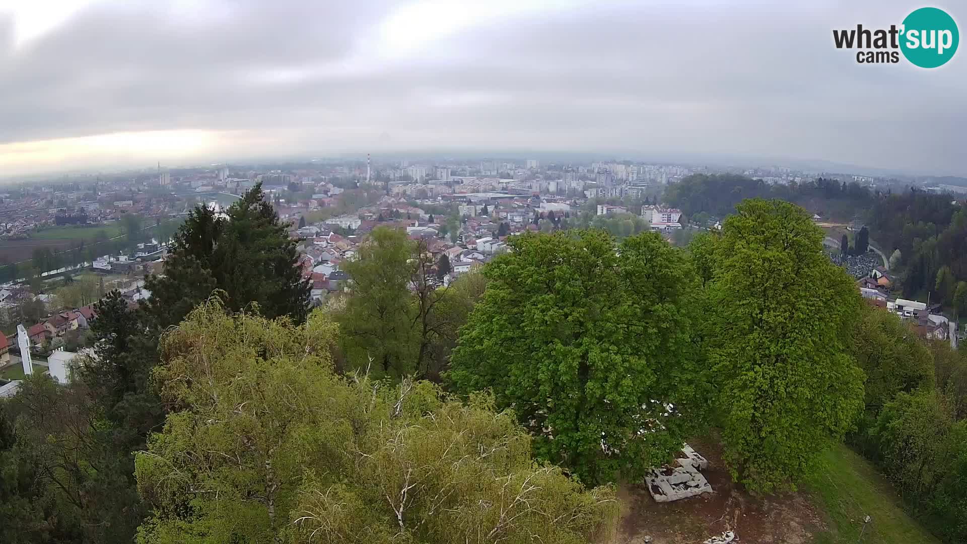 Webcam Castello Dubovac Karlovac – Vista Live sul Castello Storico