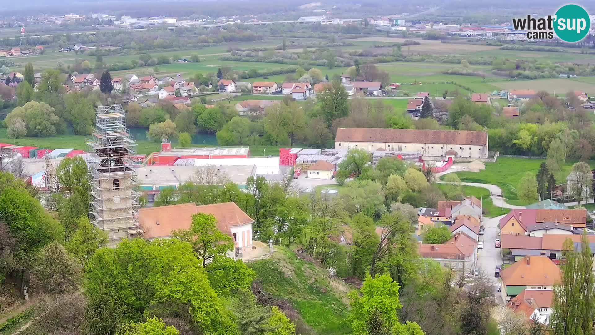 Webcam Karlstadt Burg Dubovac – Liveblick auf das historische Wahrzeichen