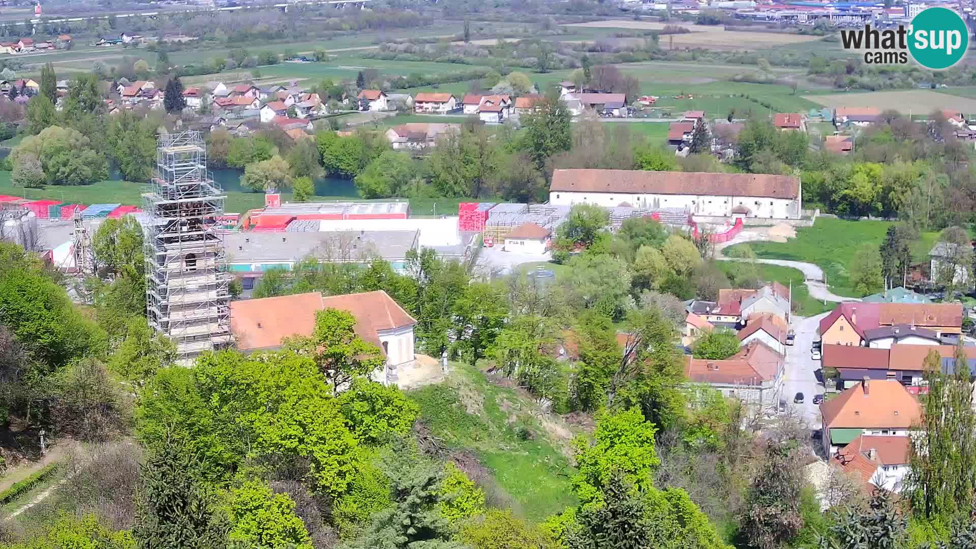 Webcam Castillo Dubovac Karlovac – Vista en directo del histórico castillo