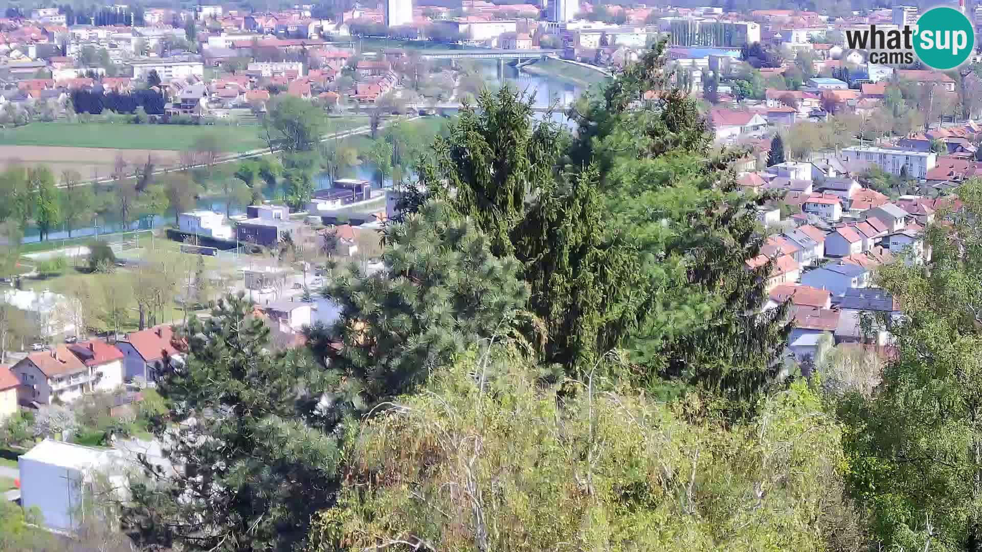 Webcam Karlovac Château Dubovac – Vue en direct de ce monument historique