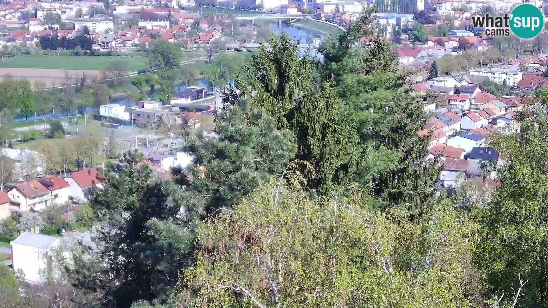 Webcam Karlovac Château Dubovac – Vue en direct de ce monument historique