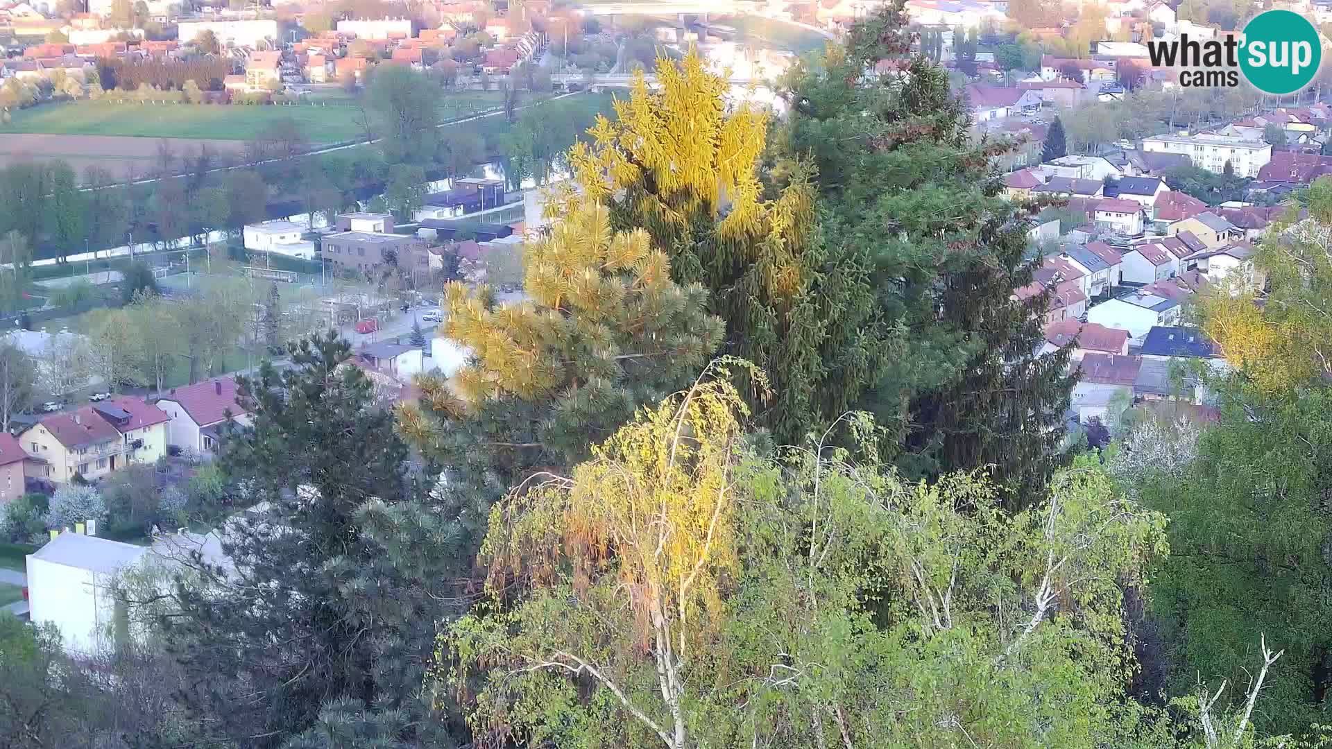 Webcam Karlovac Château Dubovac – Vue en direct de ce monument historique
