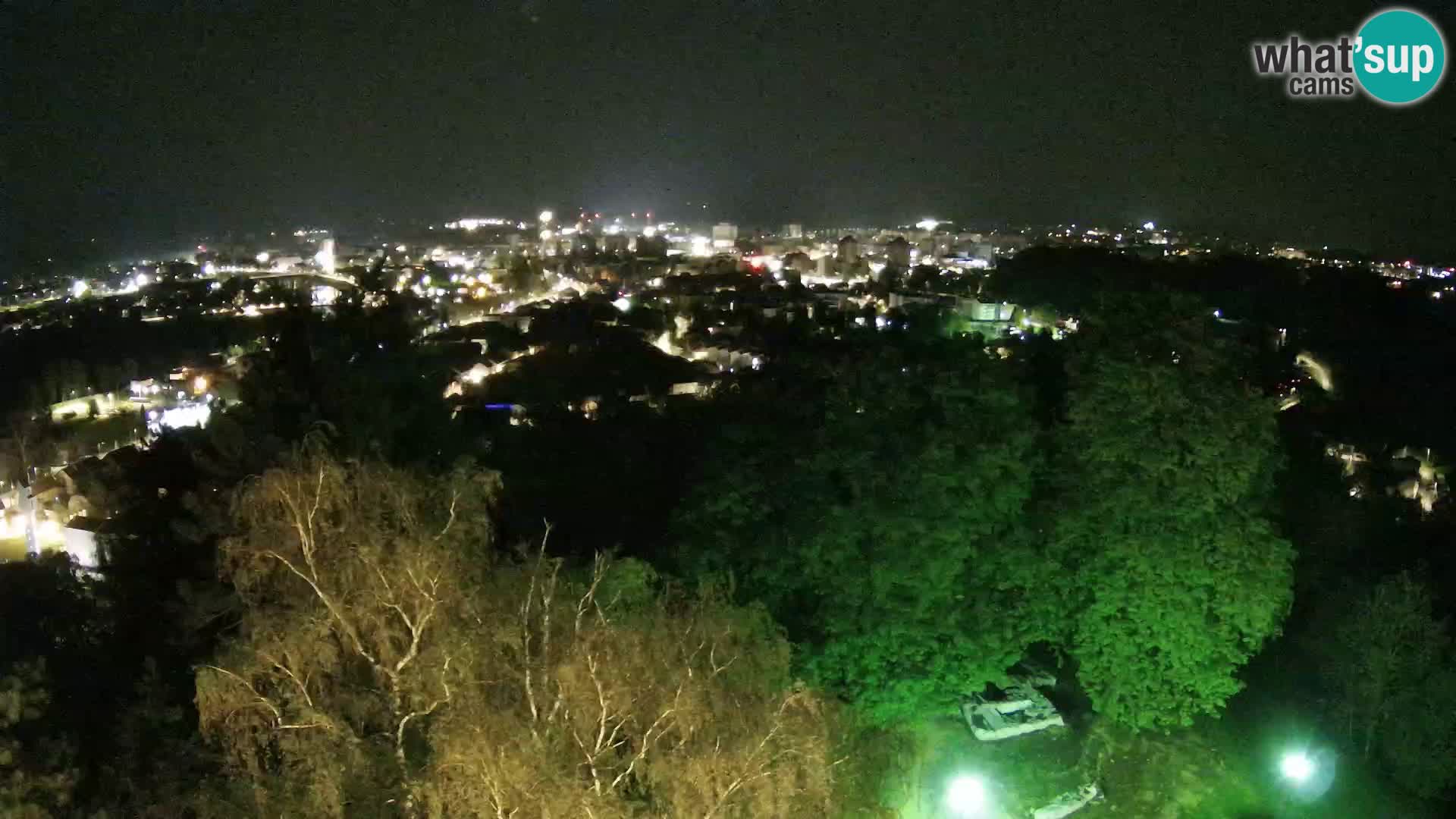 Webcam Karlovac Dubovac Castle – Live View of Karlovac’s Historic Landmark