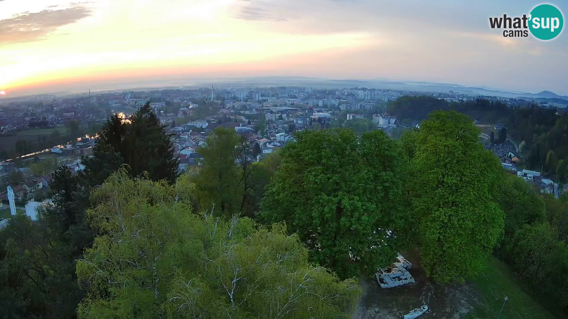 Webcam Castello Dubovac Karlovac – Vista Live sul Castello Storico