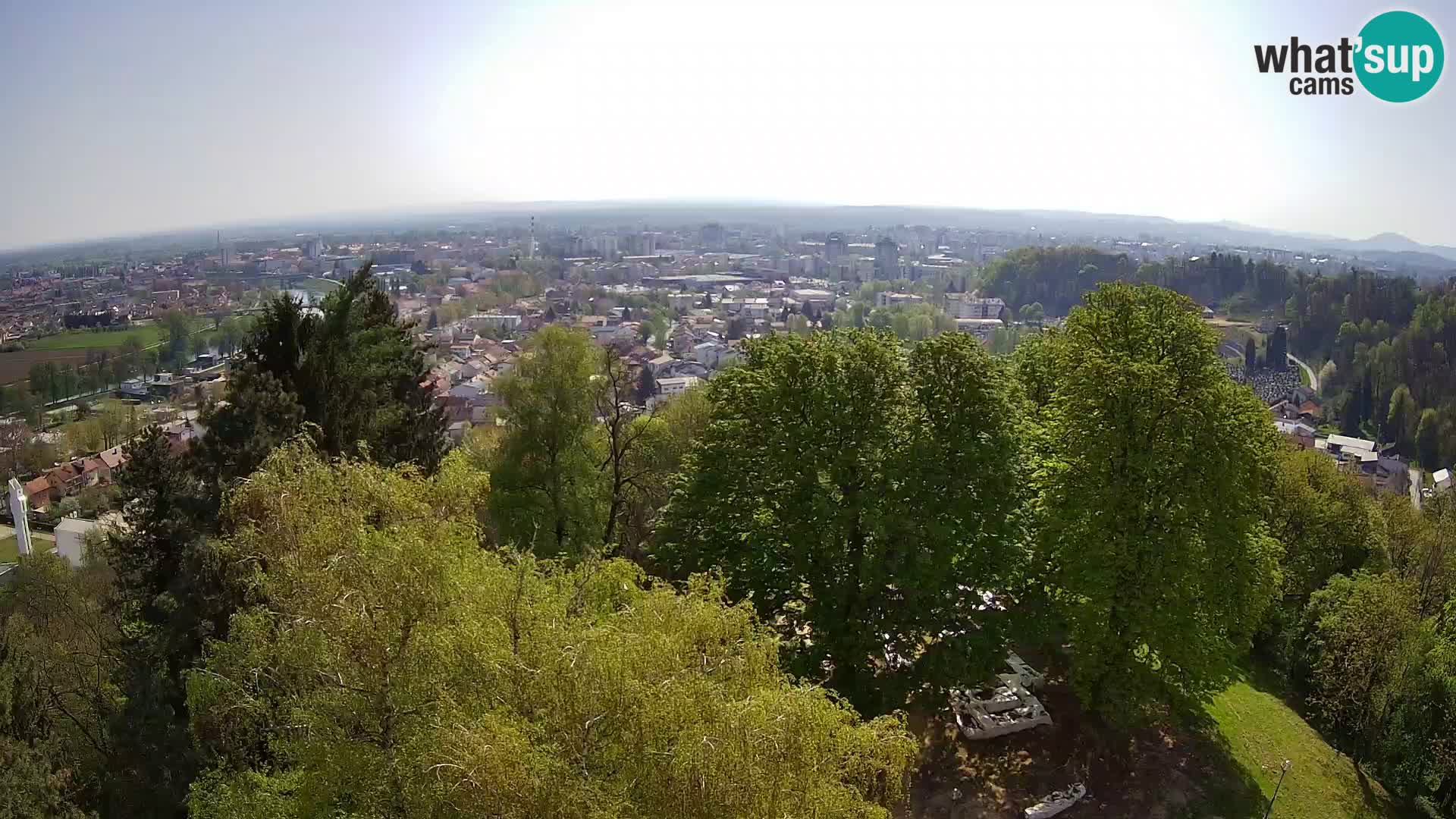 Webcam Karlovac Château Dubovac – Vue en direct de ce monument historique