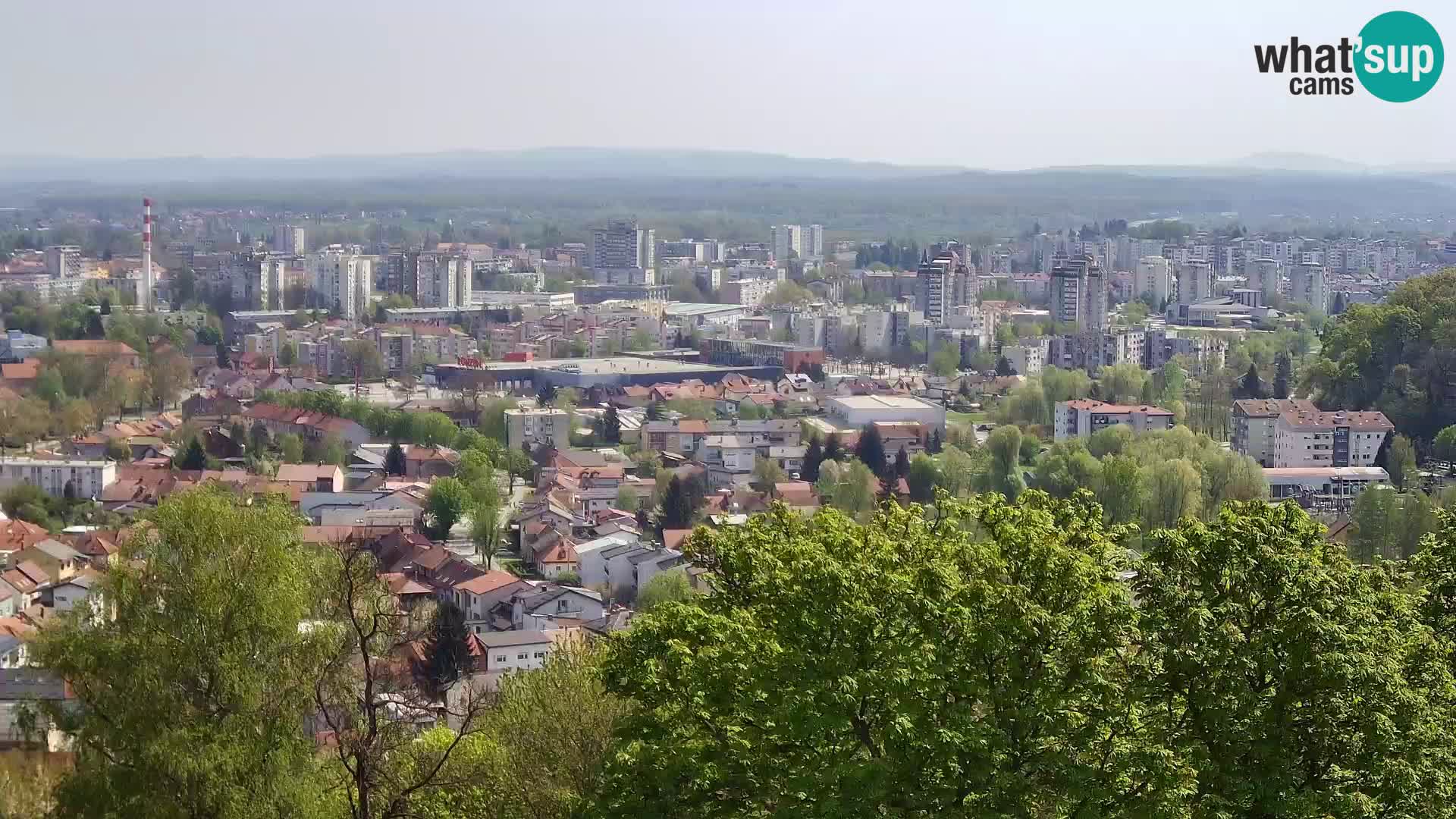 Webcam Karlovac Château Dubovac – Vue en direct de ce monument historique