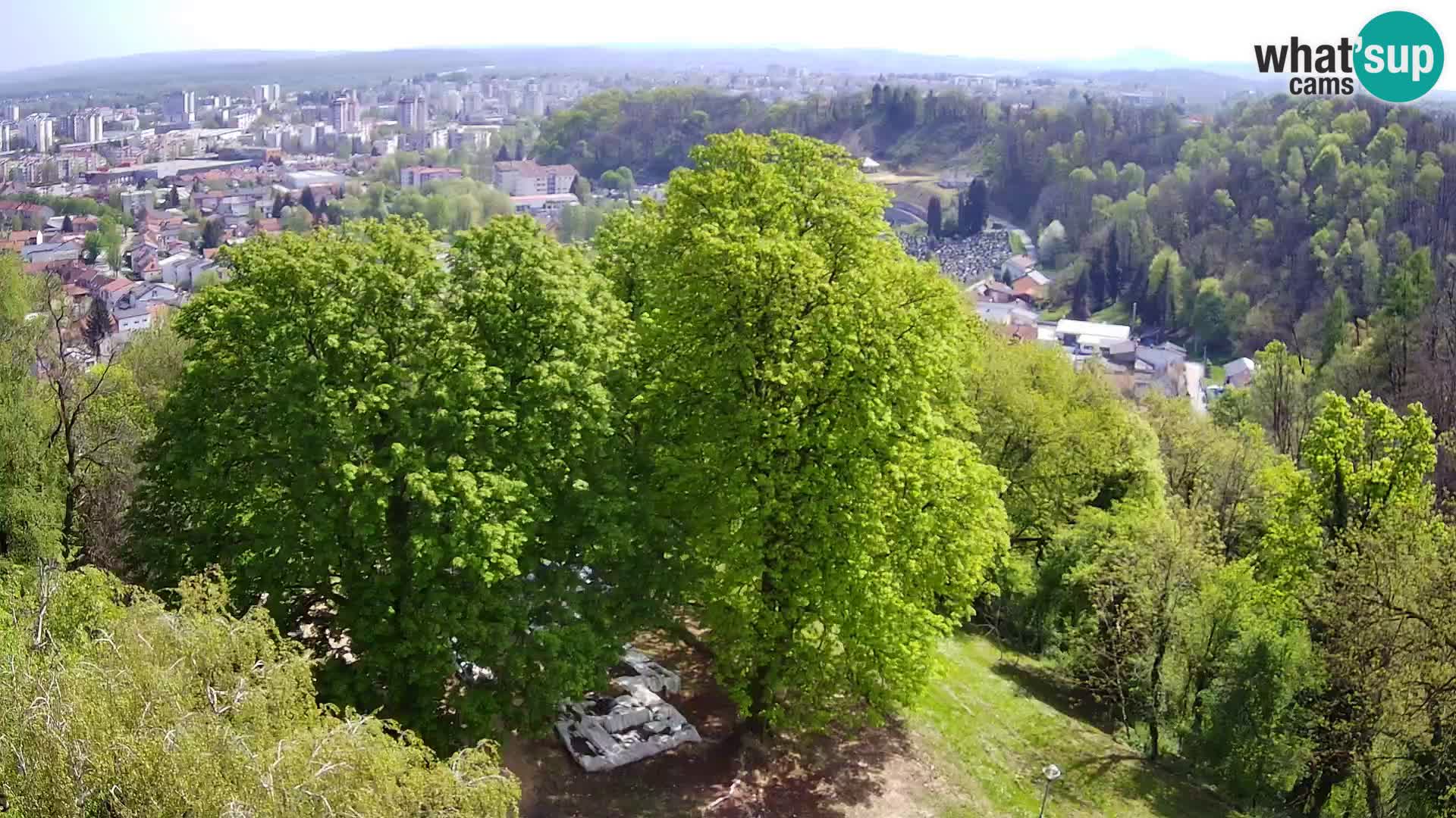 Webcam Castello Dubovac Karlovac – Vista Live sul Castello Storico