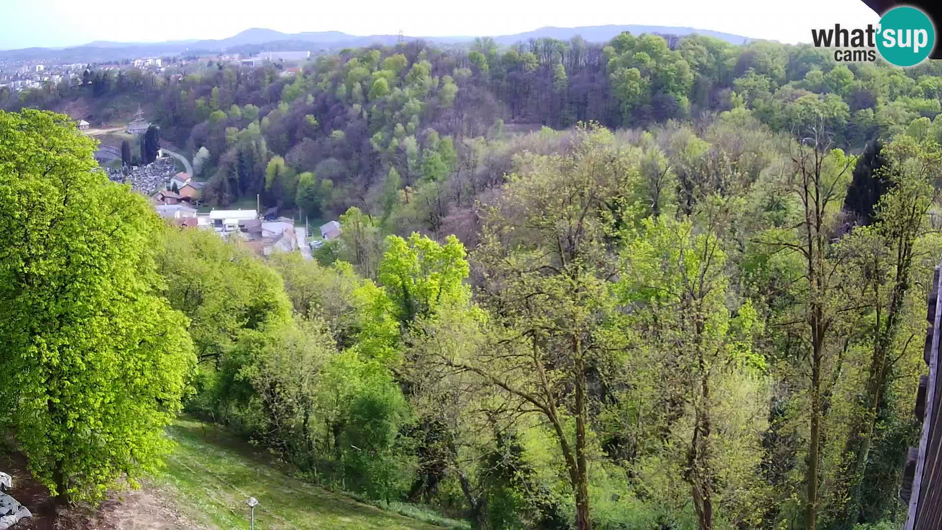 Webcam Karlovac Château Dubovac – Vue en direct de ce monument historique
